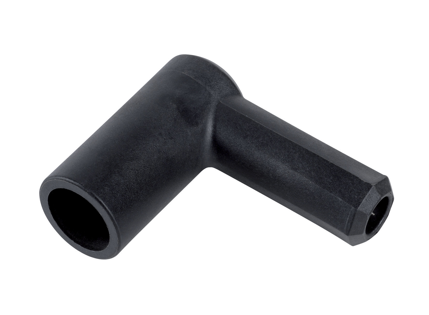 Angled connector with resistor D.6.3