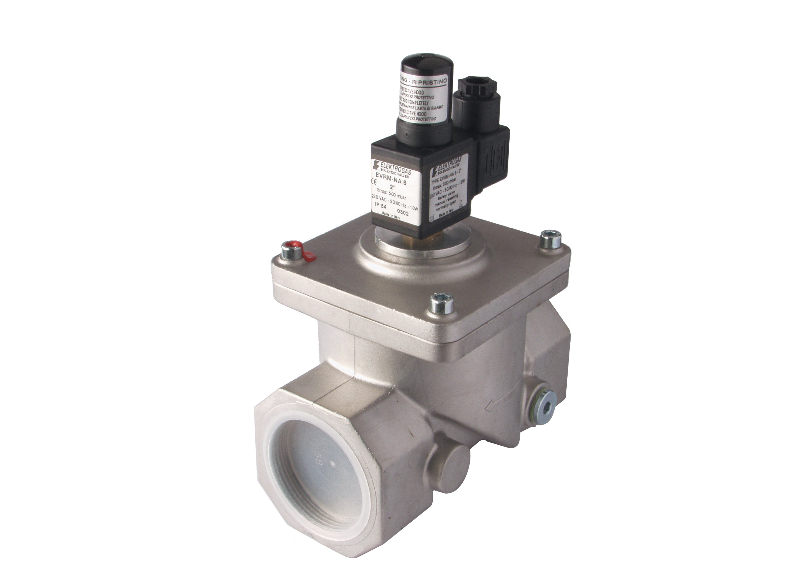 Solenoid valve EVRM 6NA6 threaded D2" 6 bar