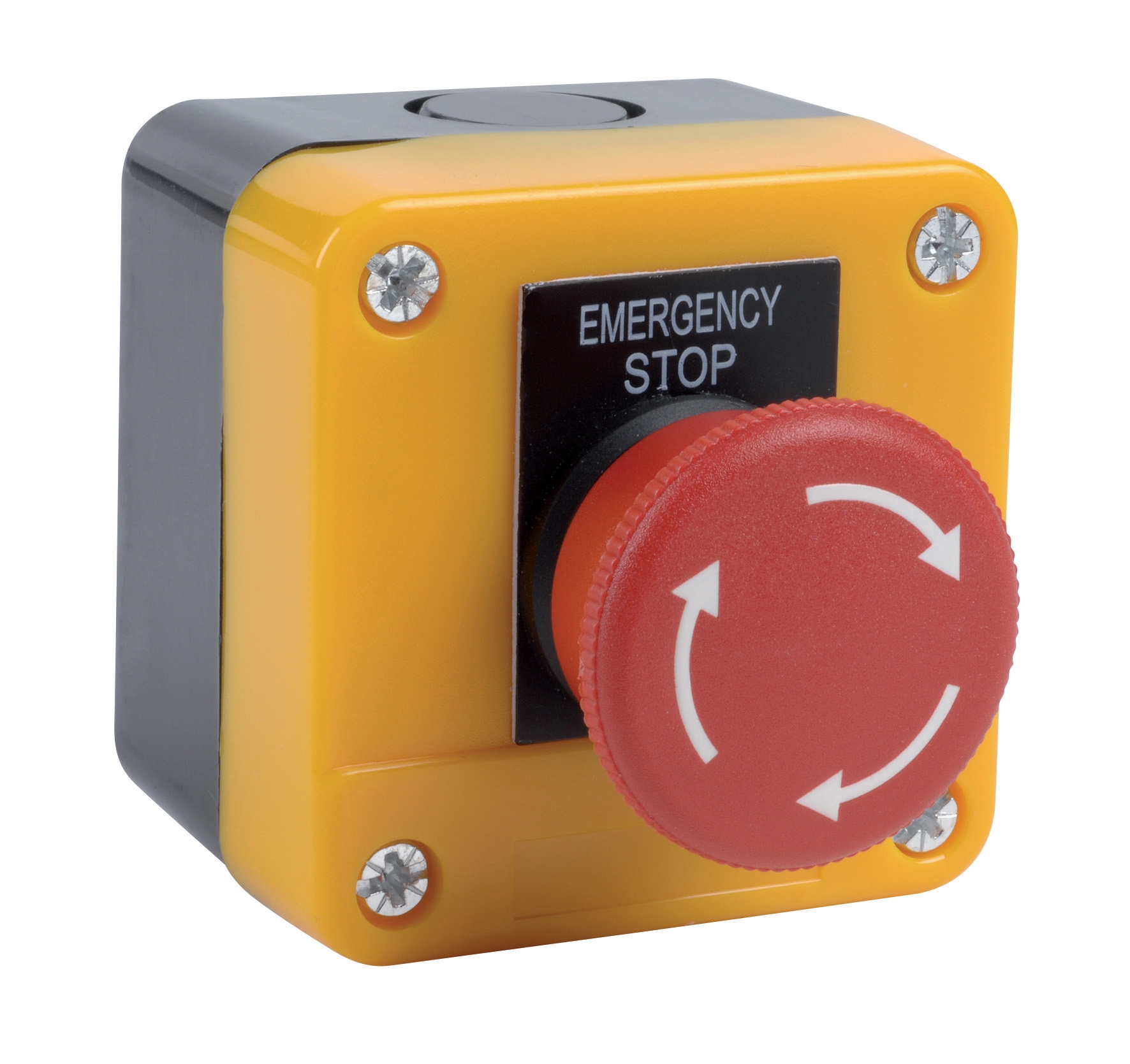 Emergency stop mushroom button