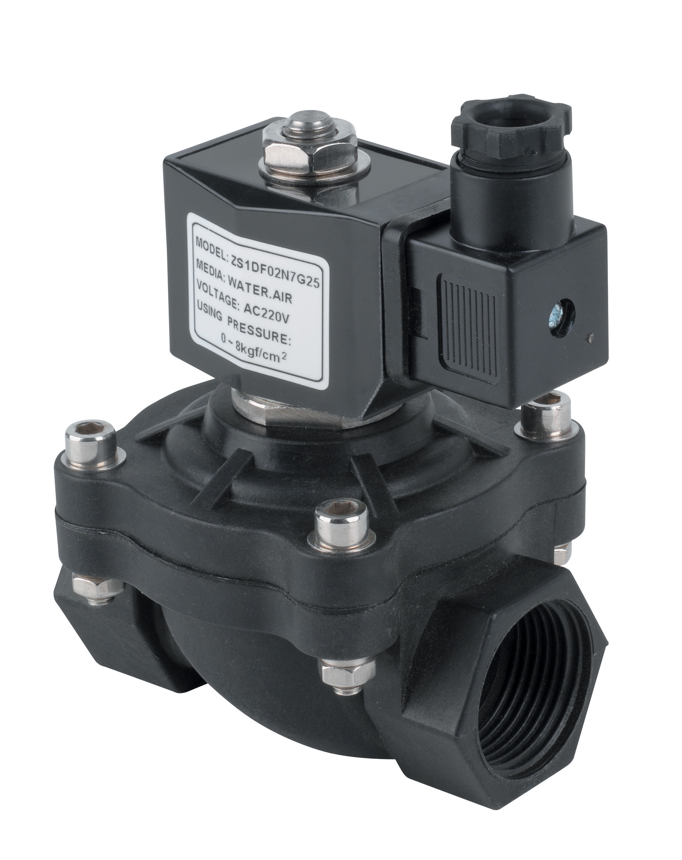 Plastic solenoid valve DN 3/4 NF 230V Mini 0