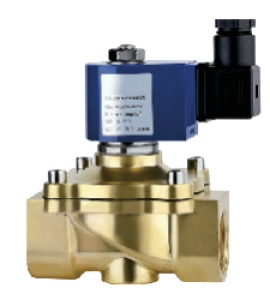 Solenoid valve BC Bronze 3/8" 220v viton