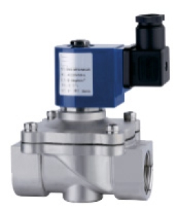 CBM Stainless steel solenoid valve 1"1/4 220v viton