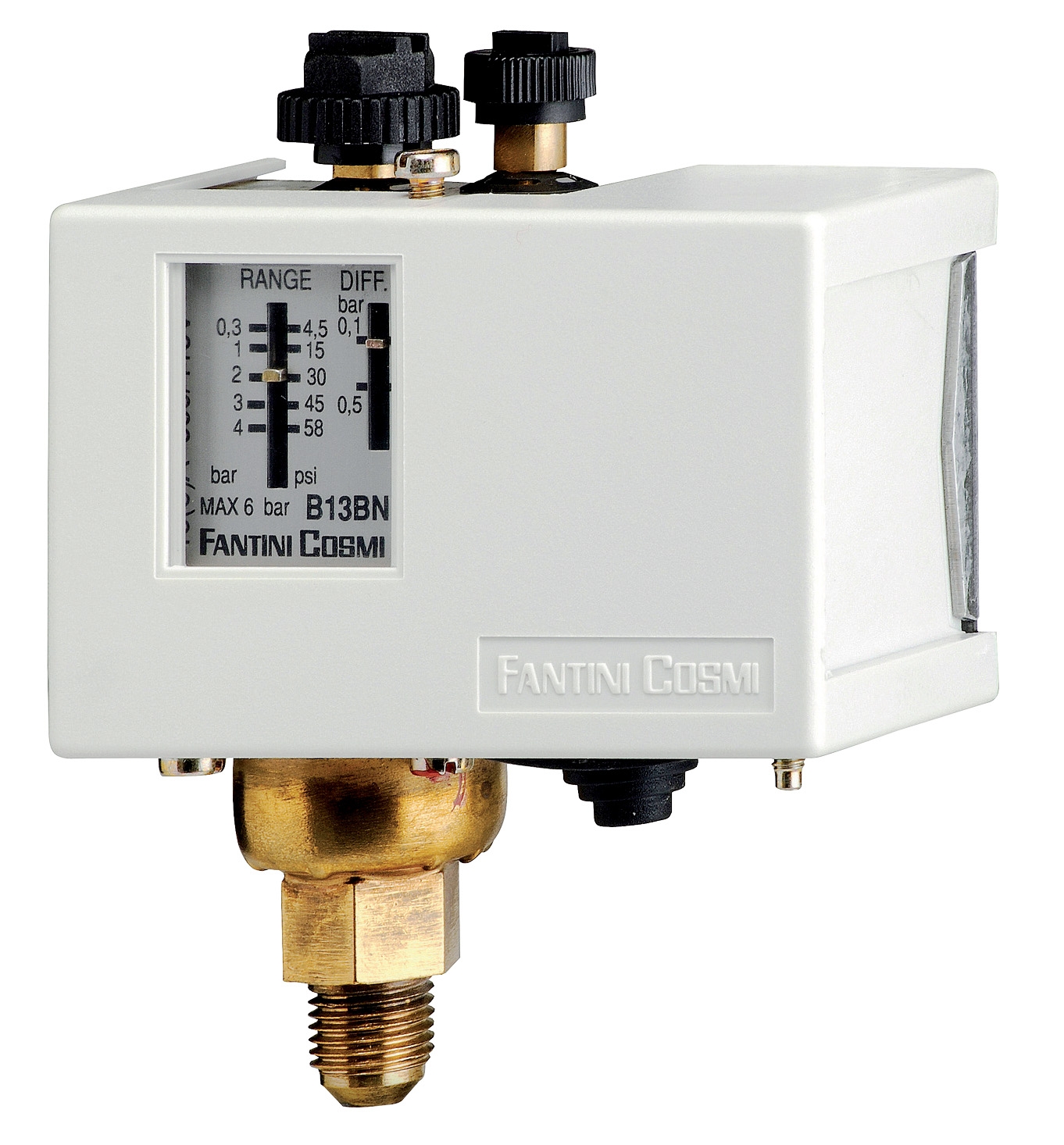 Bellows pressure switch B13CNY 1-10 bar