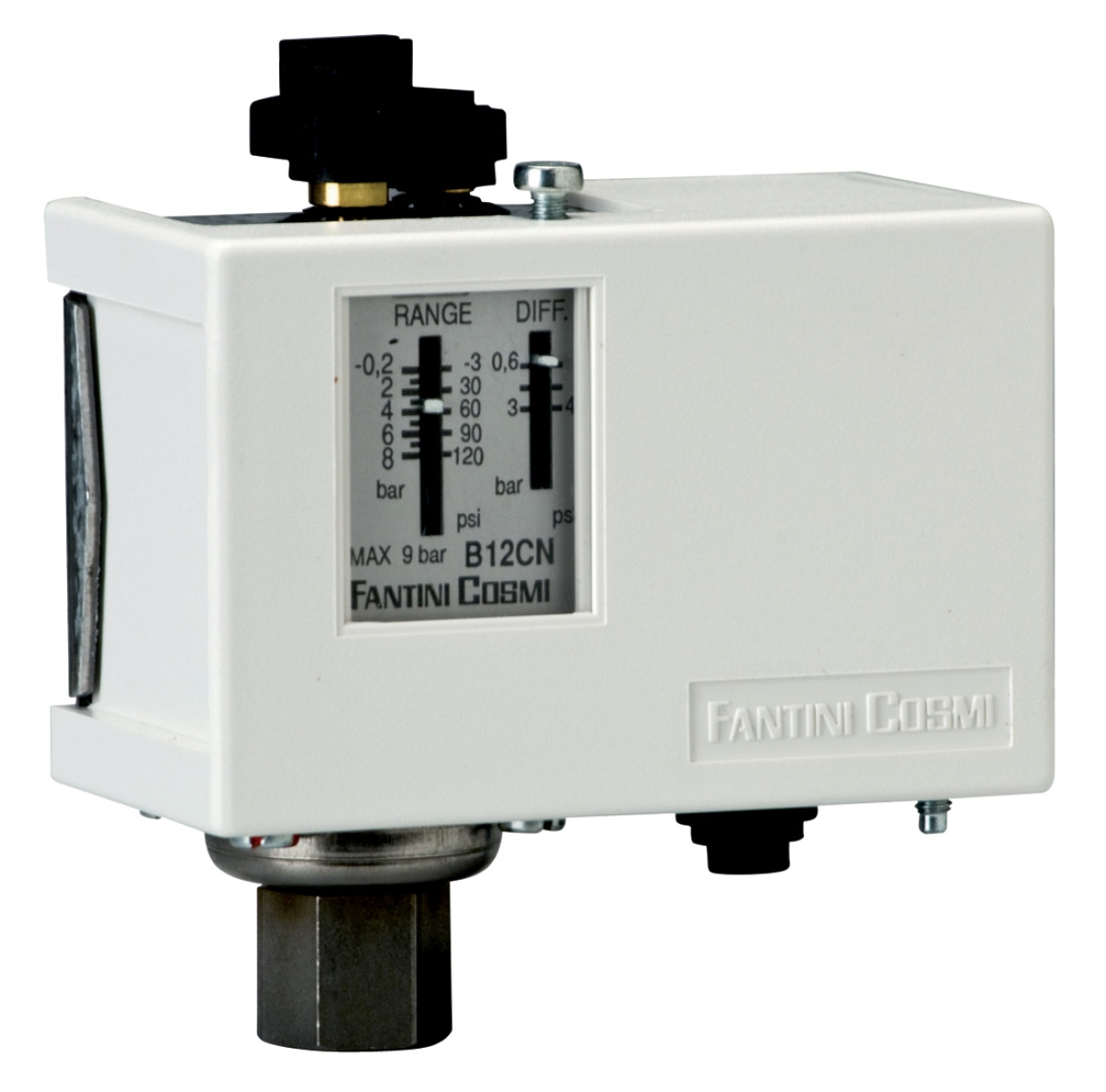 Adjusting pressure switch B12ENY 8-28 bar