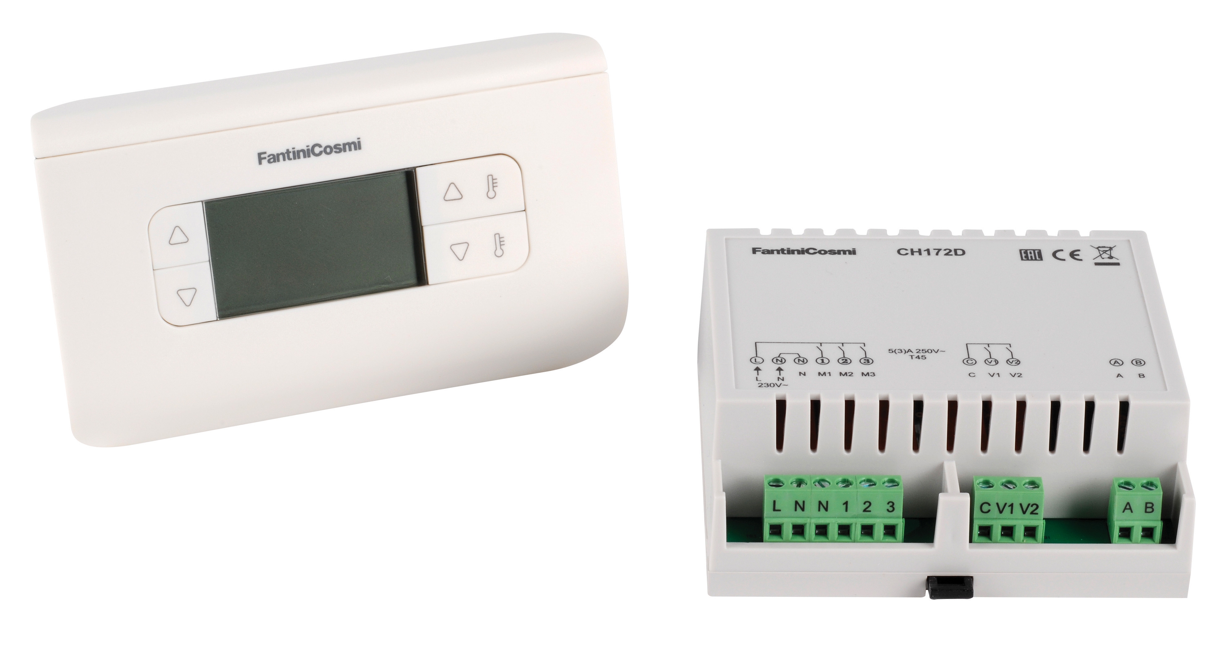 Room thermostat fan CH130RR (remote relay)