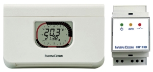 Digital thermostat kit C57RFR weekly with receiver