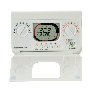 Daily program with adjustment button C68C silver
