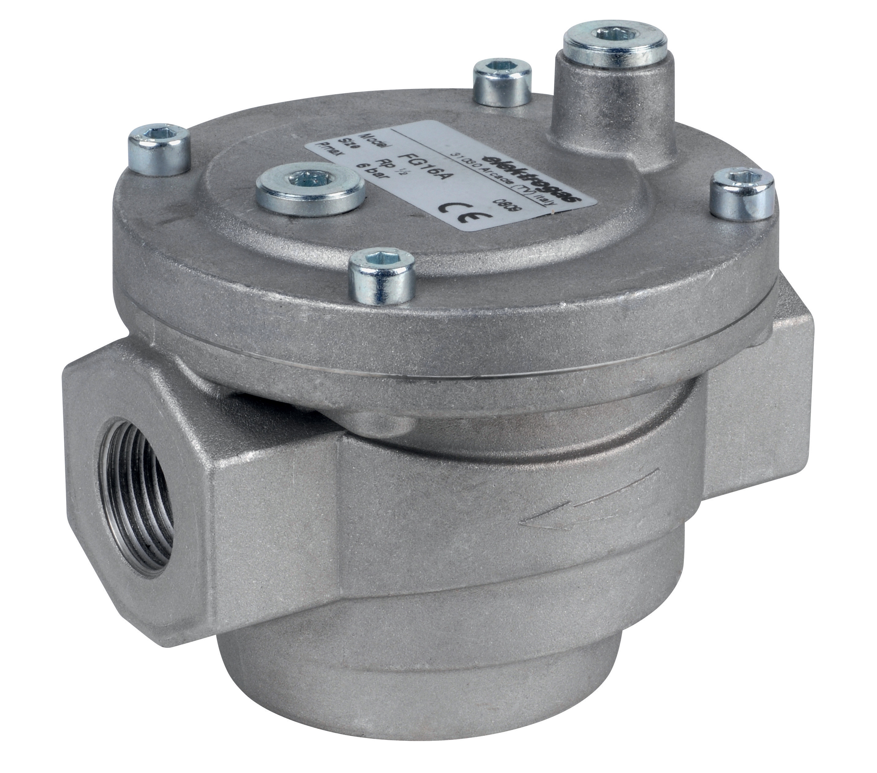 Gas filter 6 bar threaded 1/2" FG1-6A