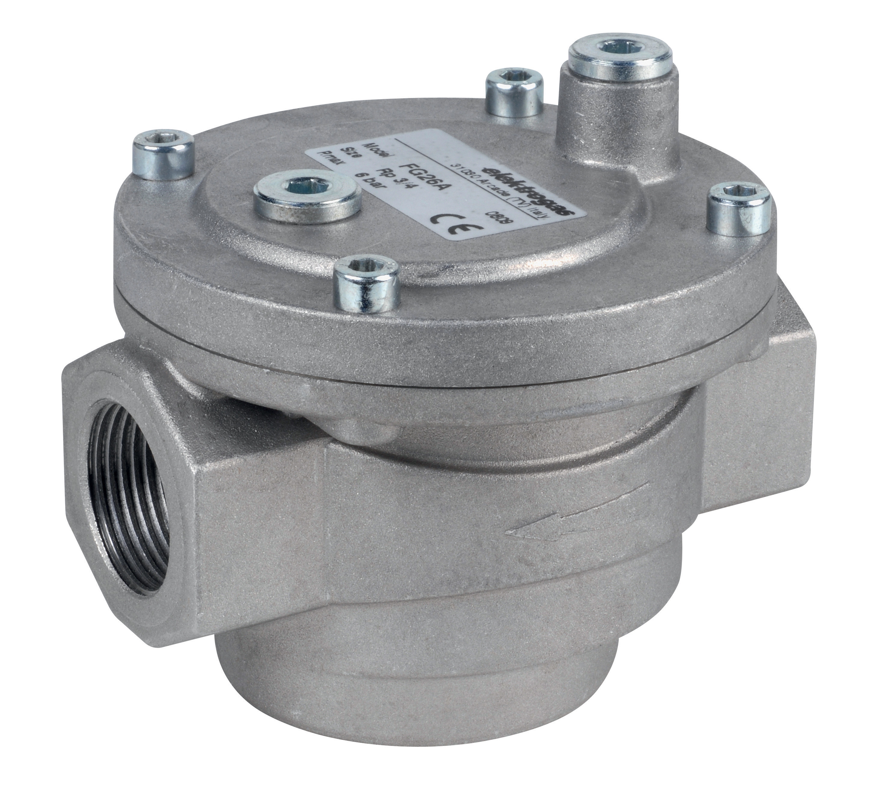 Gas filter 6 bar threaded 3/4" FG2-6A