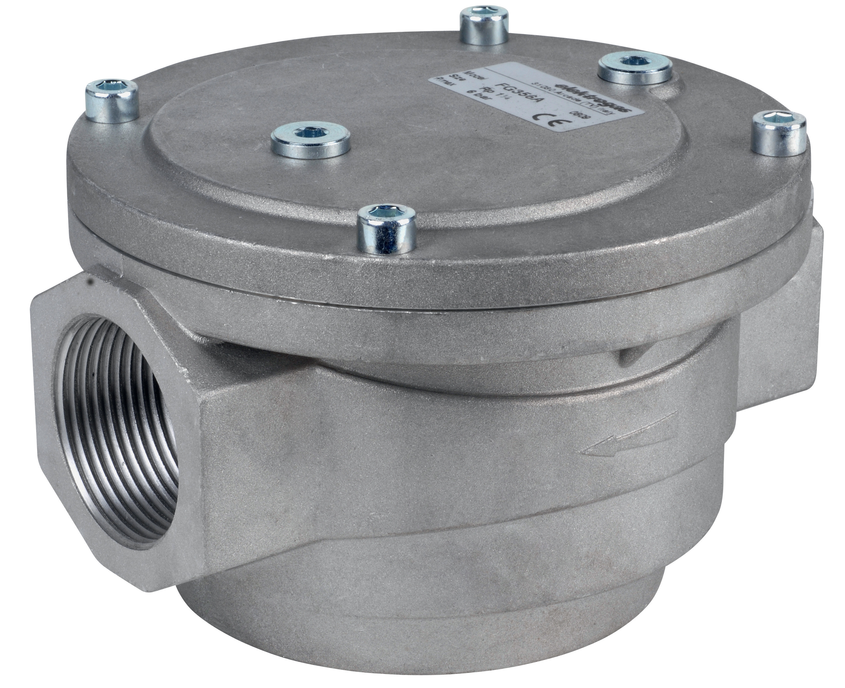 Gas filter 6 bar threaded 1" 1/4 FG35-6A