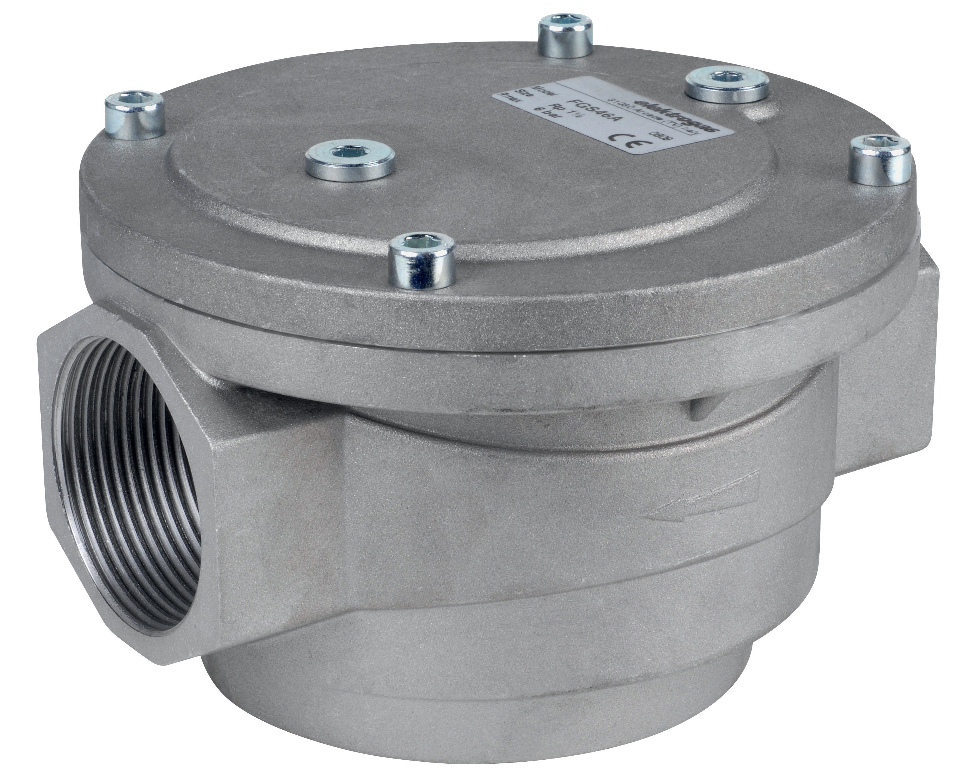 Gas filter 6 bar threaded 1" 1/2 FG4-6A