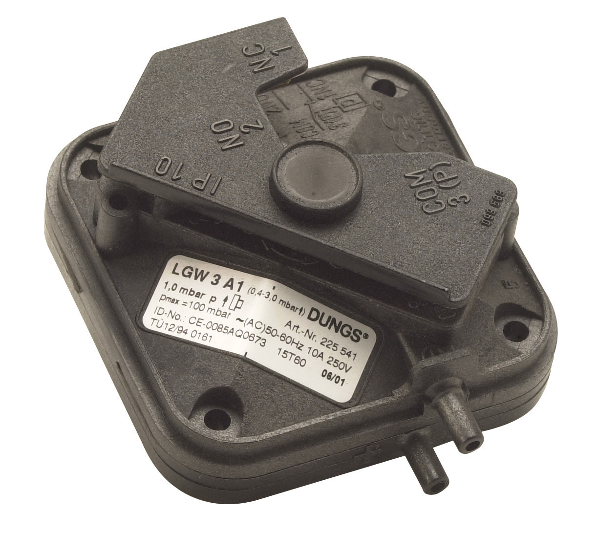 Pressure switch LGW 3 A4 0.4-3 Mbar