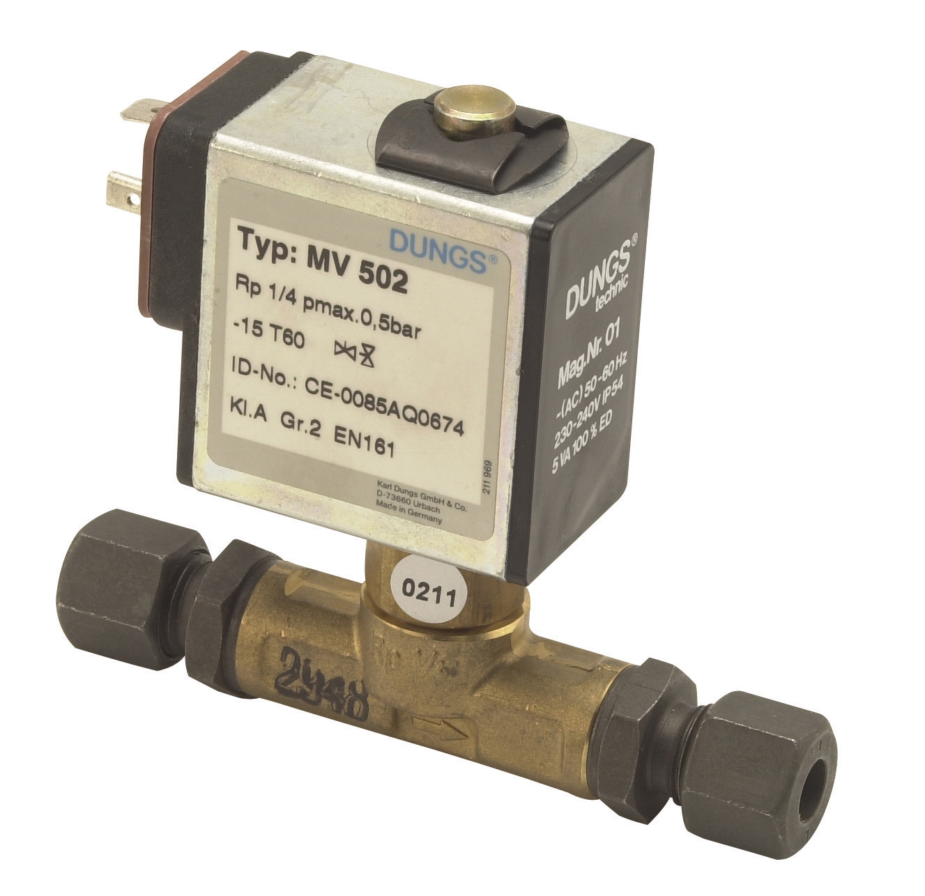 Valve MV 502 1/4 220v