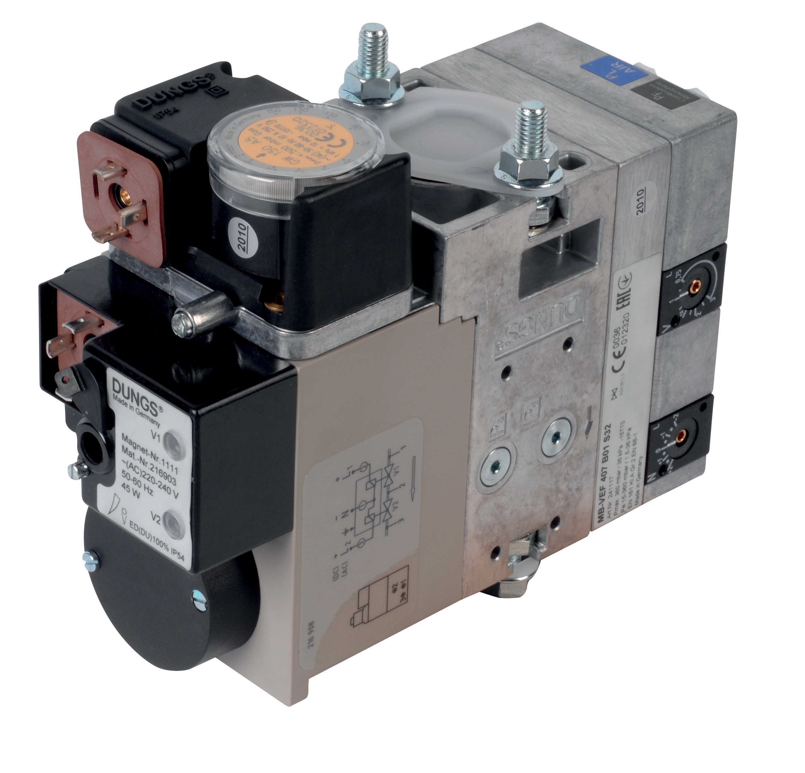 Valve block MBVEF 407 B01 S30 replaced by MBVEF 407 B01 S32