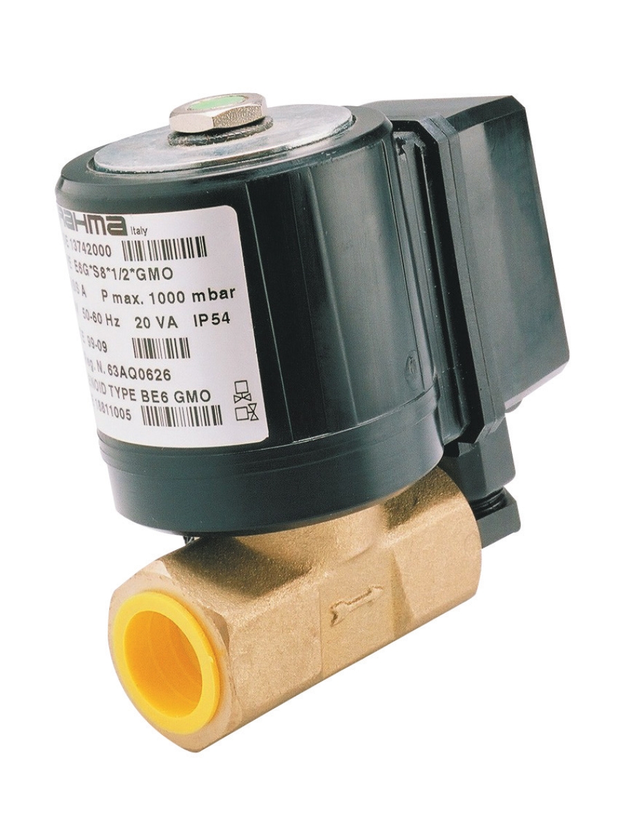 Gas valve E6/G S8GMO 1/4F 220V 1 bar