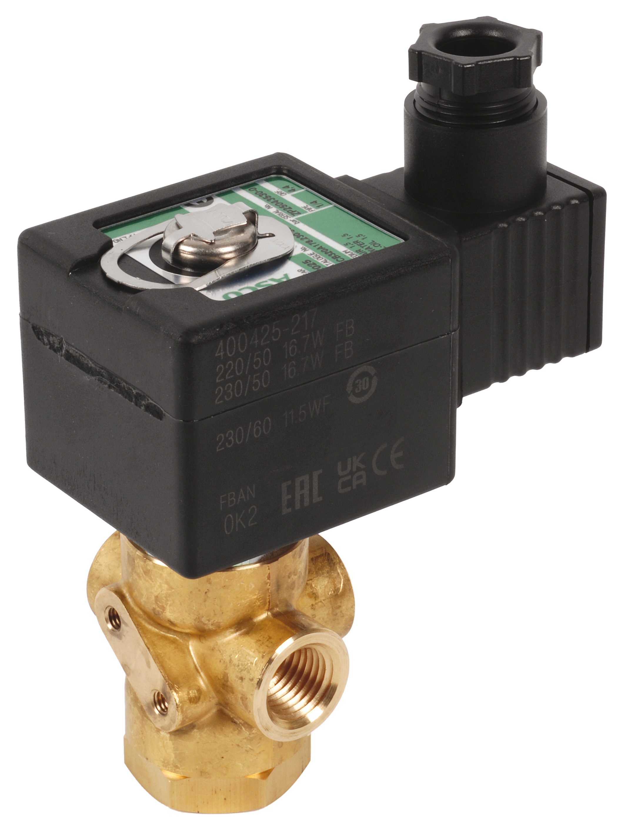 Solenoid valve 1/4" 230V SCB320A178