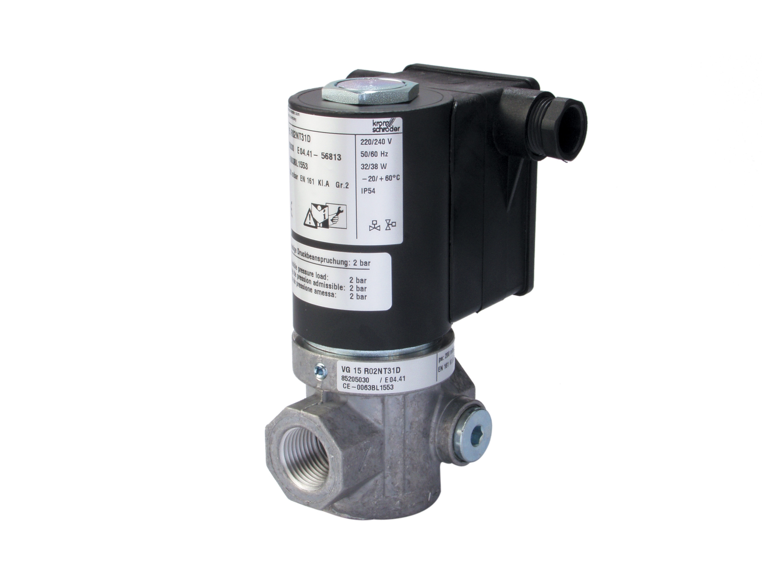 Fast gas solenoid valve VAS 120R/NW