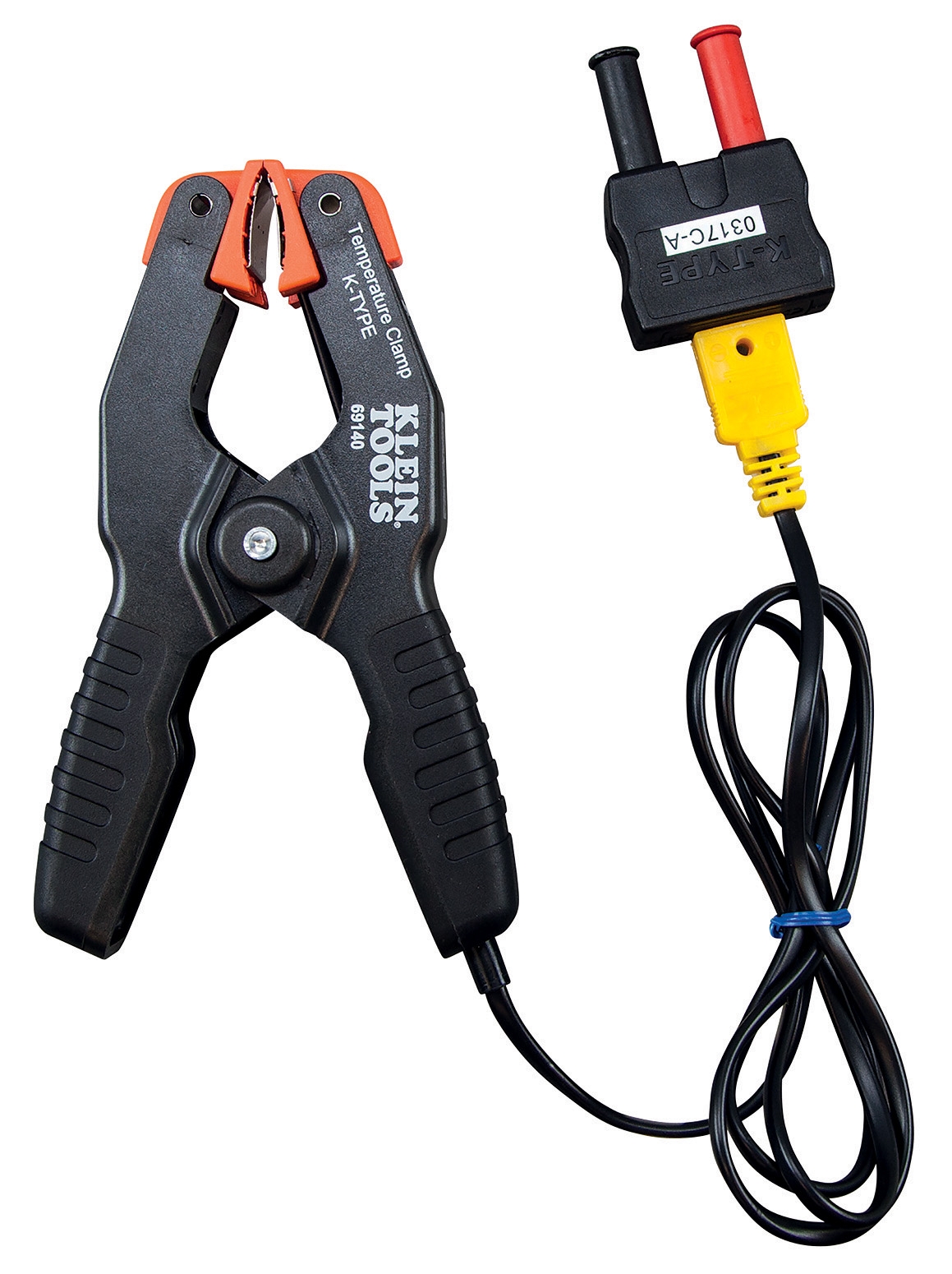 Type K thermocouple clamp for infrared thermometer
