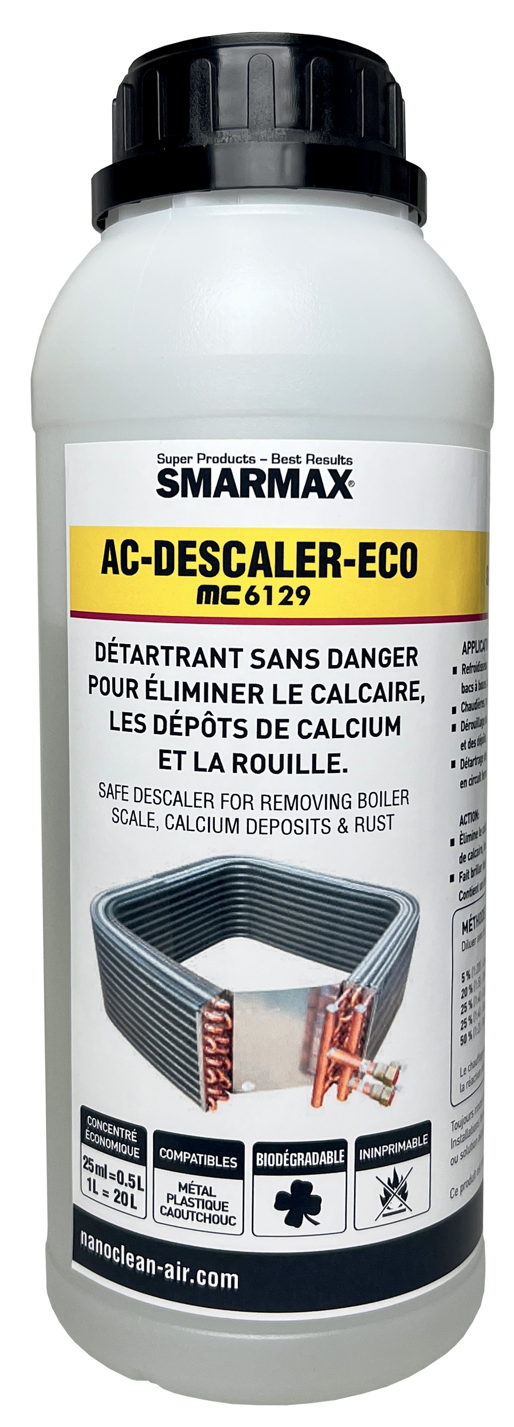CBM AC descaler eco - 750ml bottle descaling agent