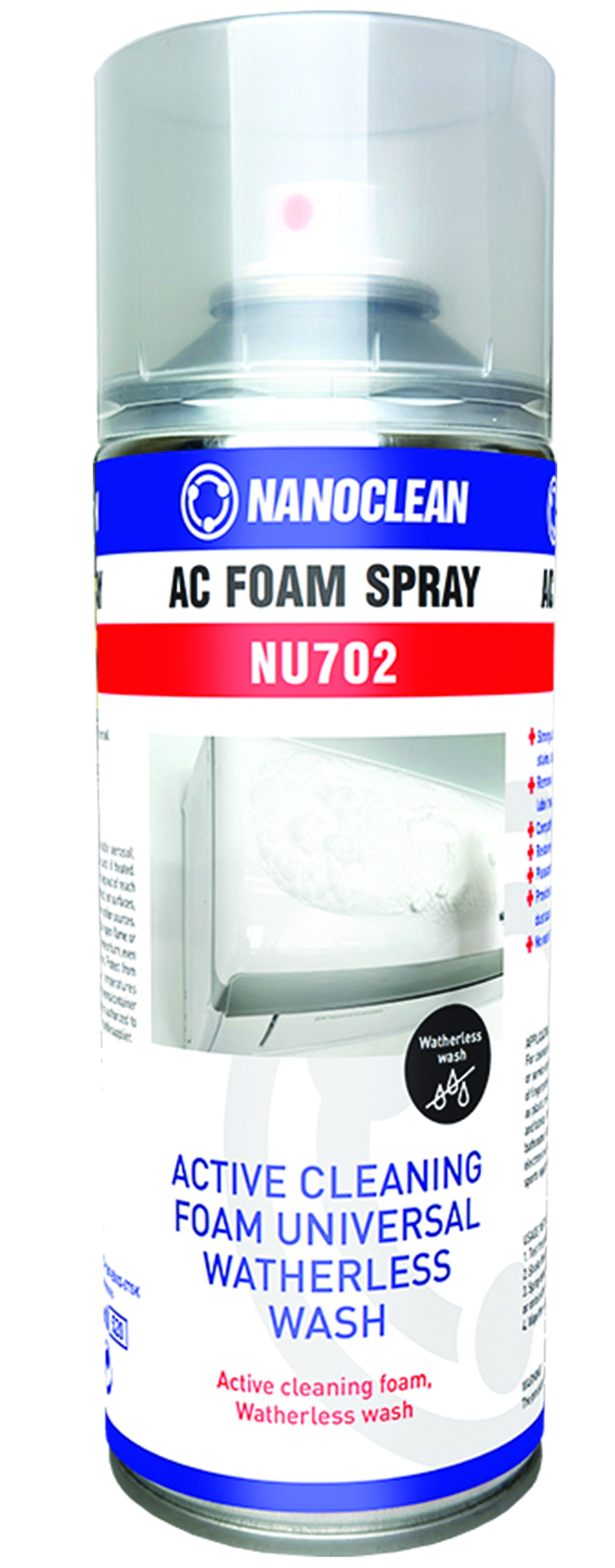 Nanoclean air - 420ml aerosol plastic cleaner