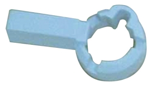 Thermostat control lever