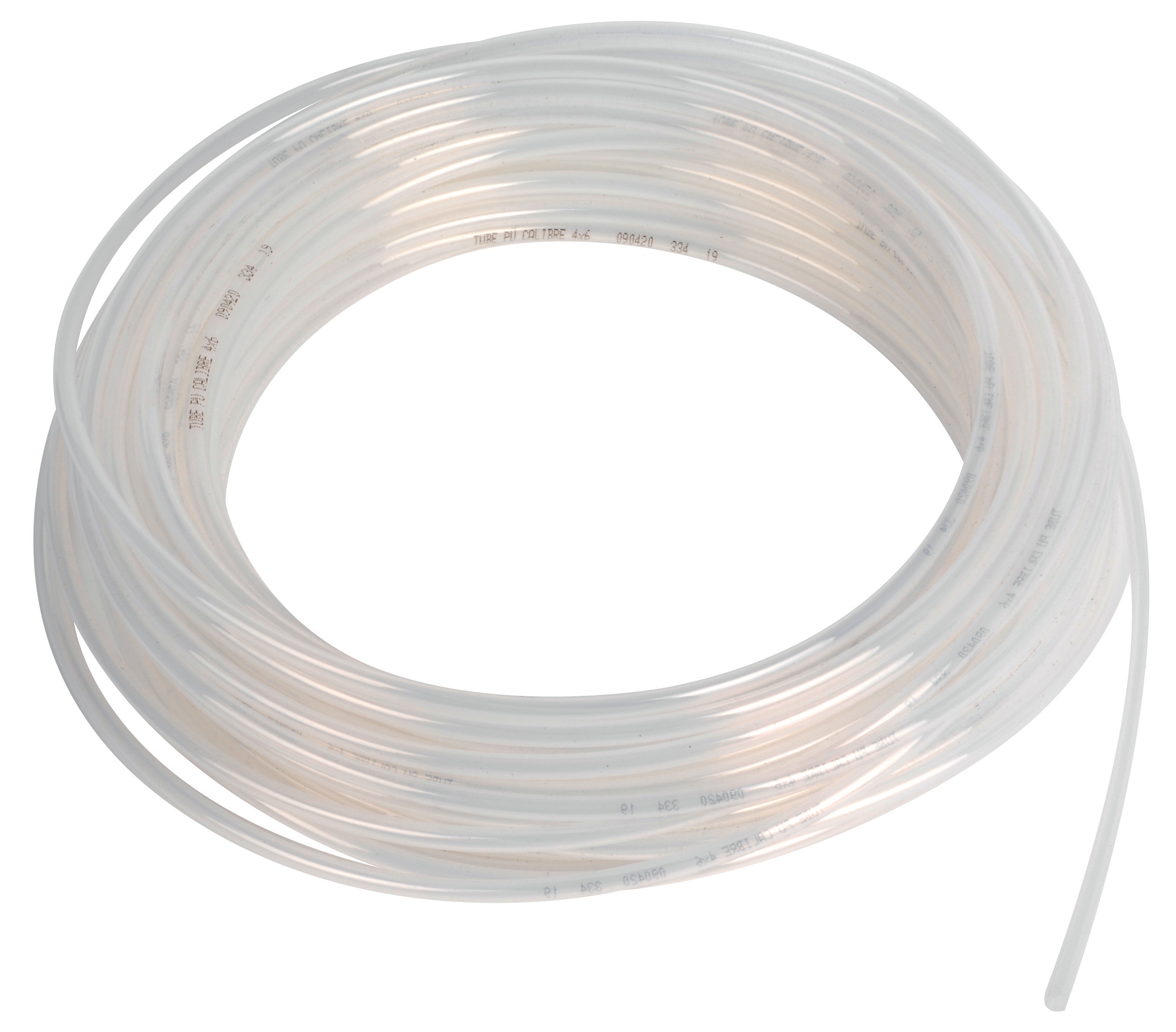 Roll 25m PU tube 6x4