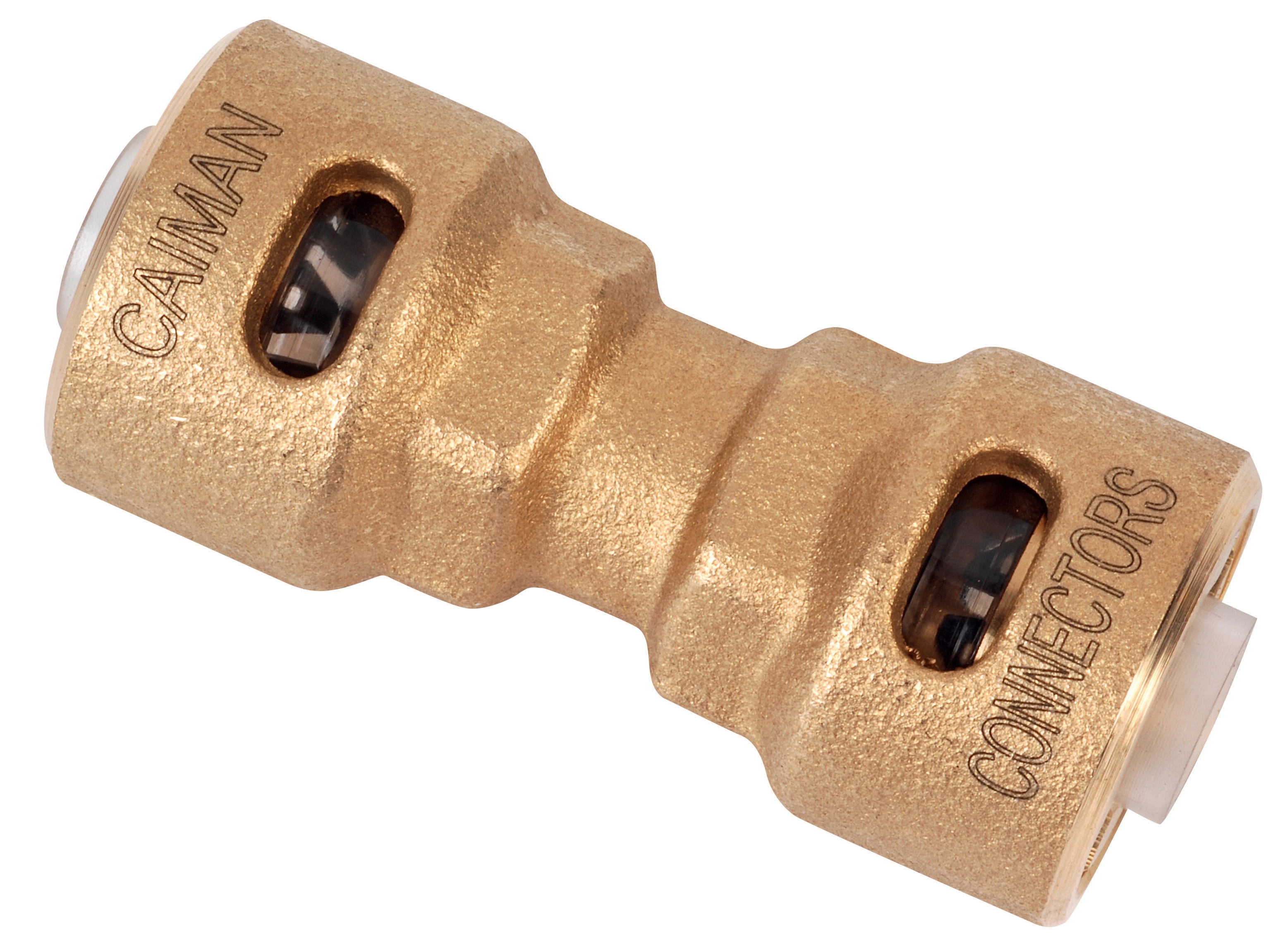 Straight quick coupler under pressure 1/2"