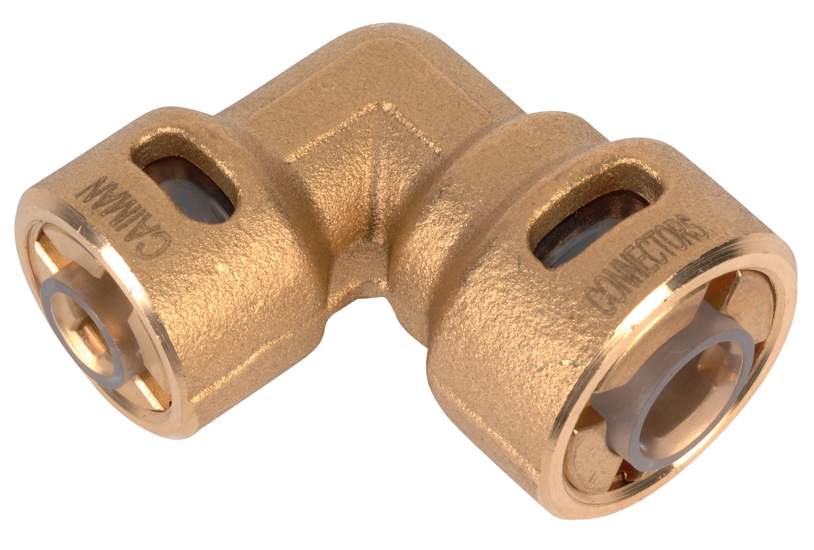 Quick coupling 90° pressure reduction 1/4*3/8