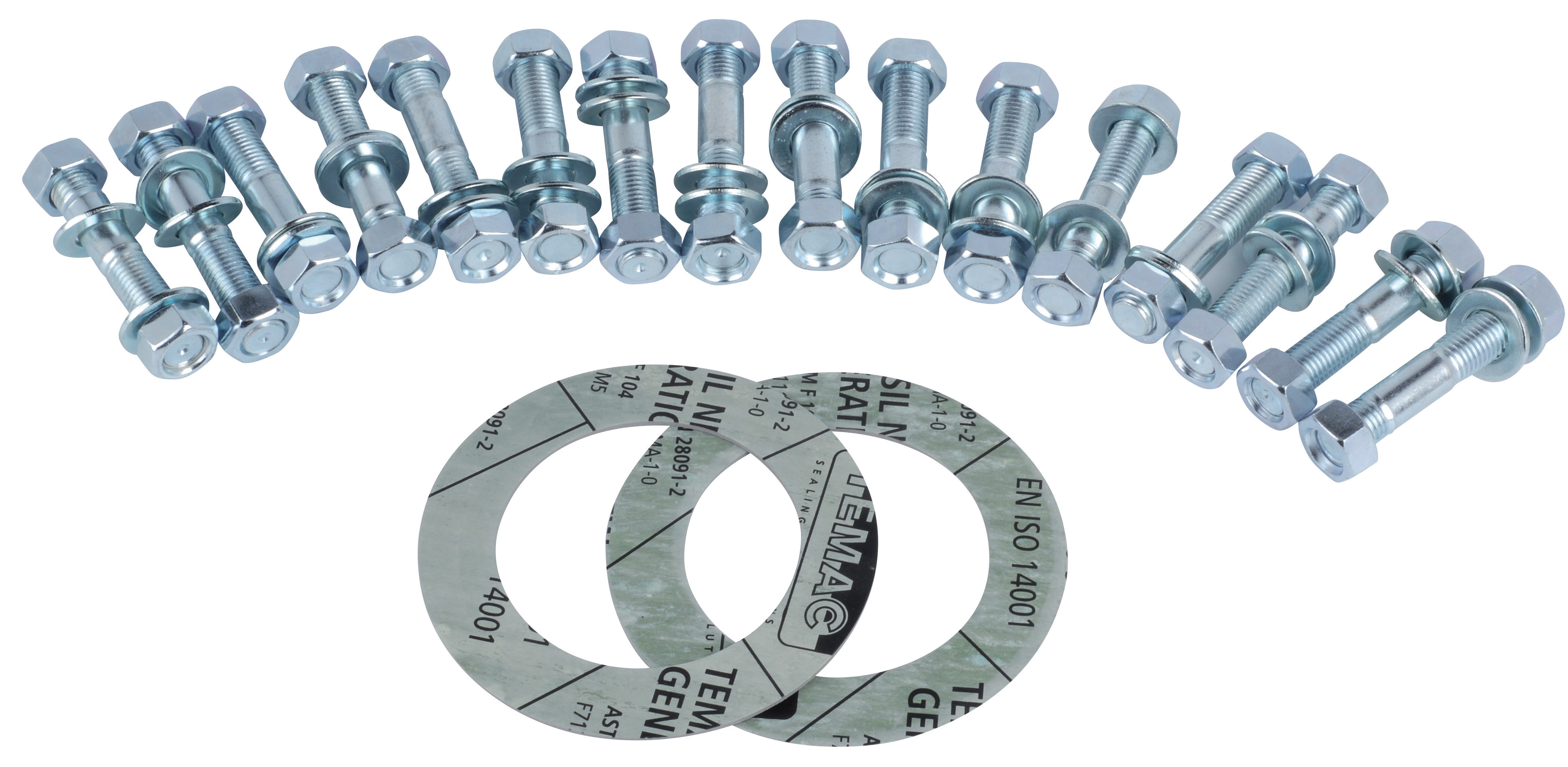 Mounting kit for flange DN100