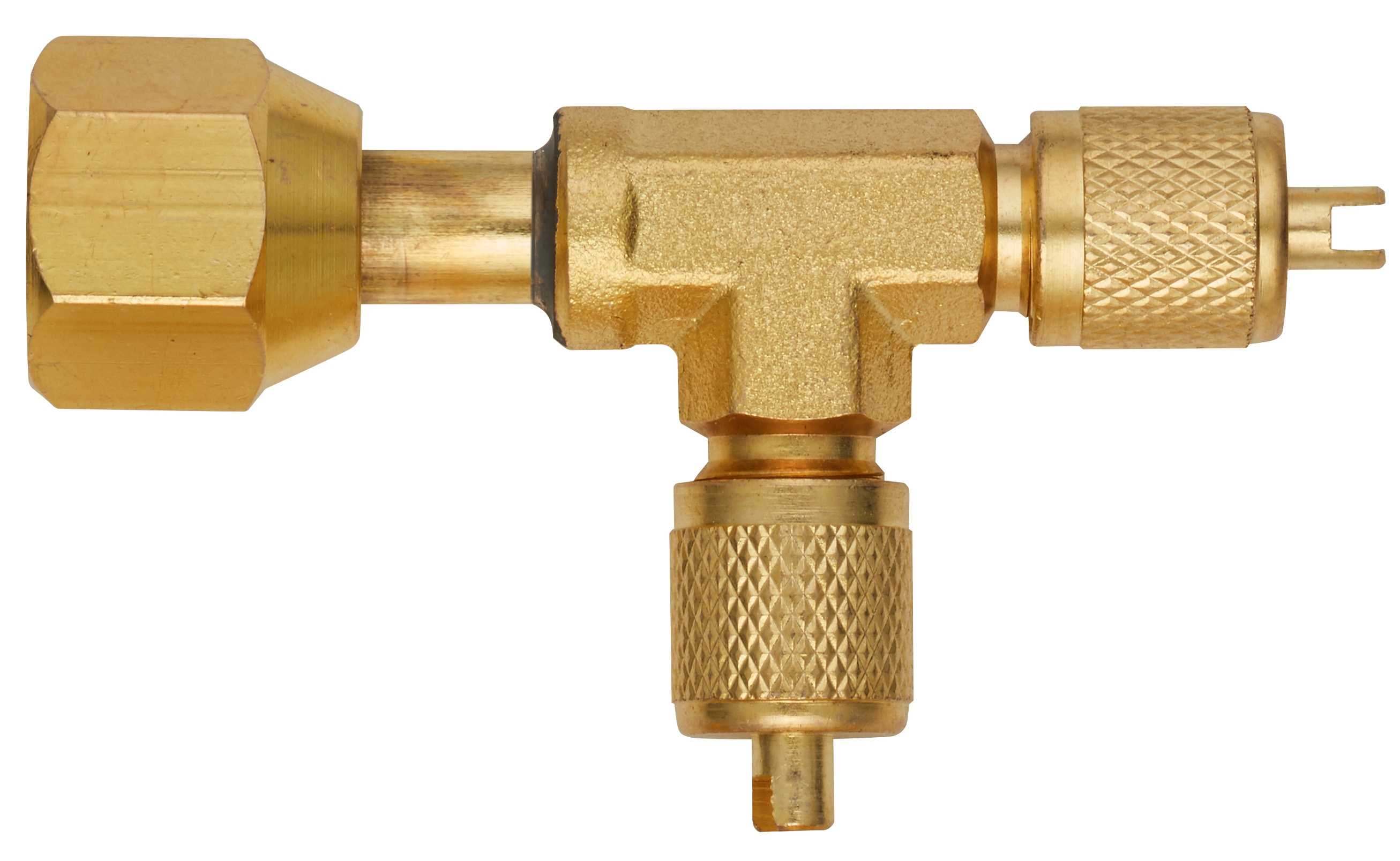 Service tee 5/16"F-1/4"M-1/4"M