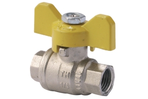 Gas butterfly valve 3/8"