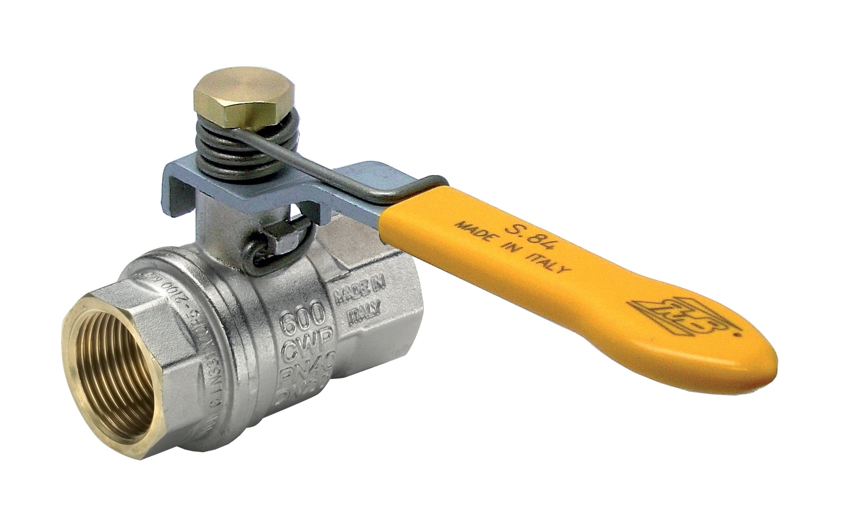 Gas valve 1/2" Spring return