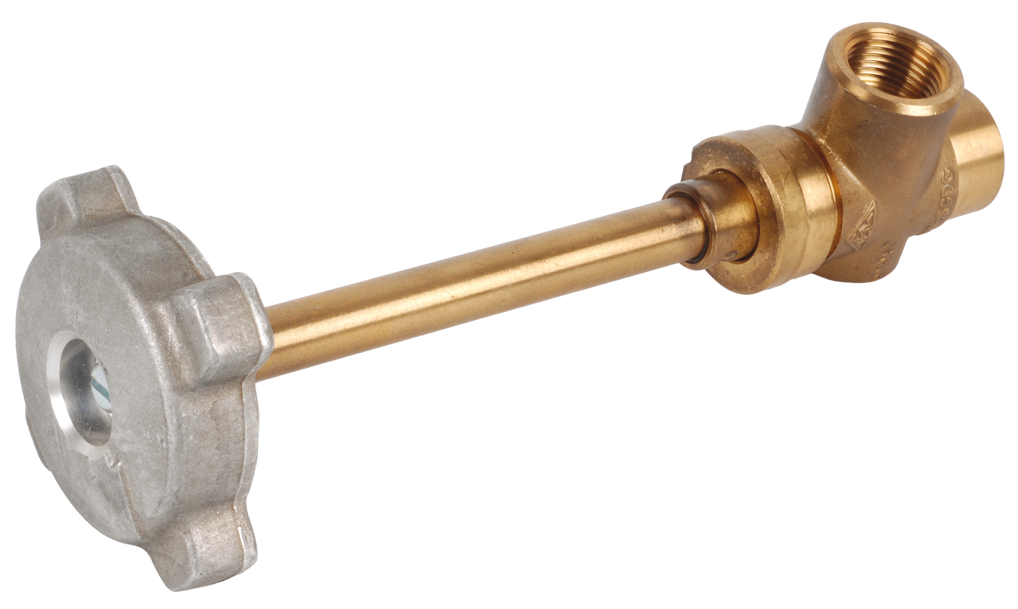Corner valve 12X17 E-S gas F TG30001