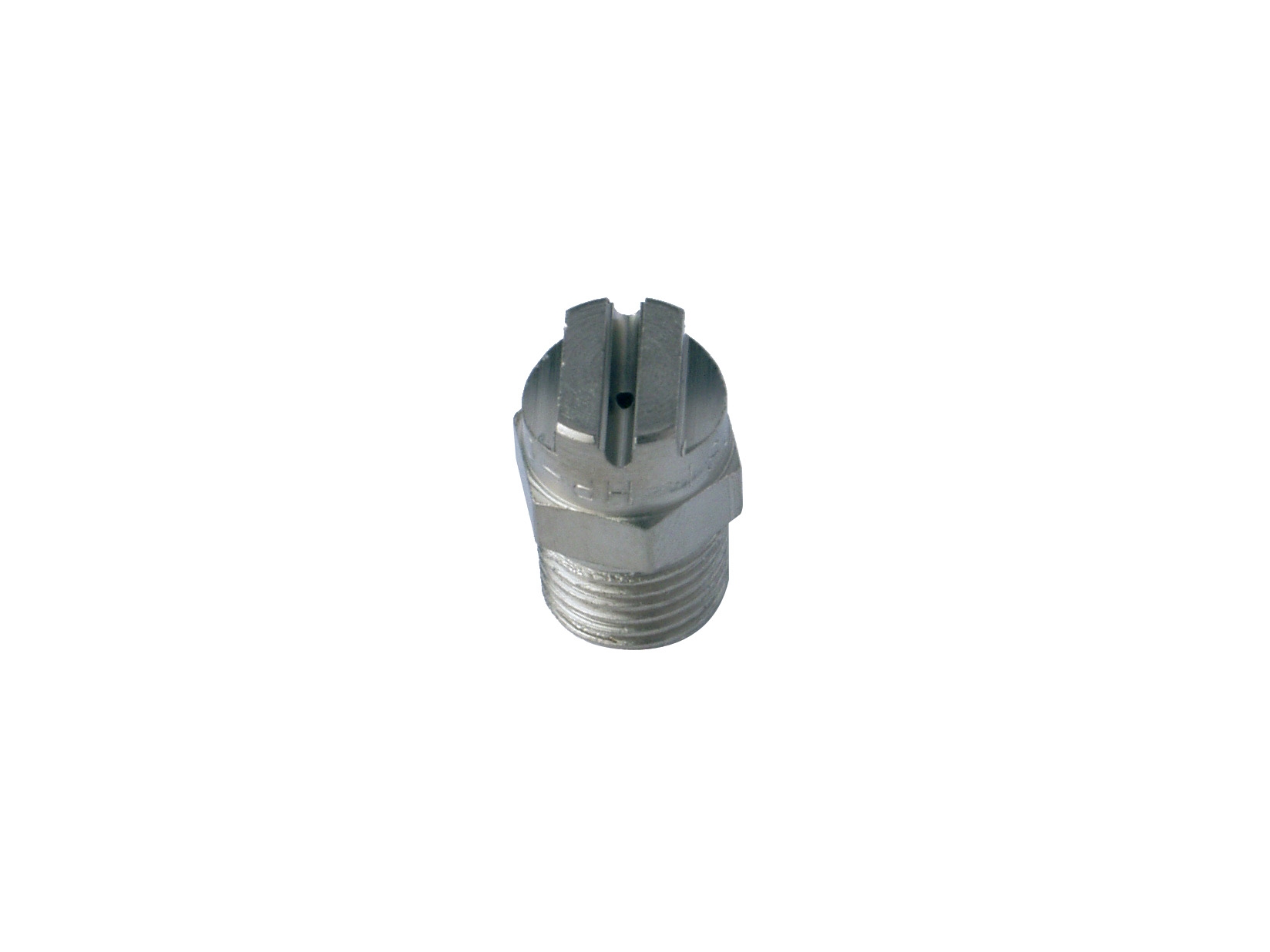 Flat jet nozzle type HP 1/4"M index 045 angle 15° BSPT