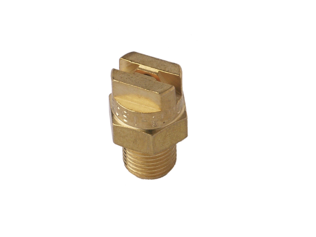 Flat jet nozzle type C2 1/8"M index 04 angle 110° brass