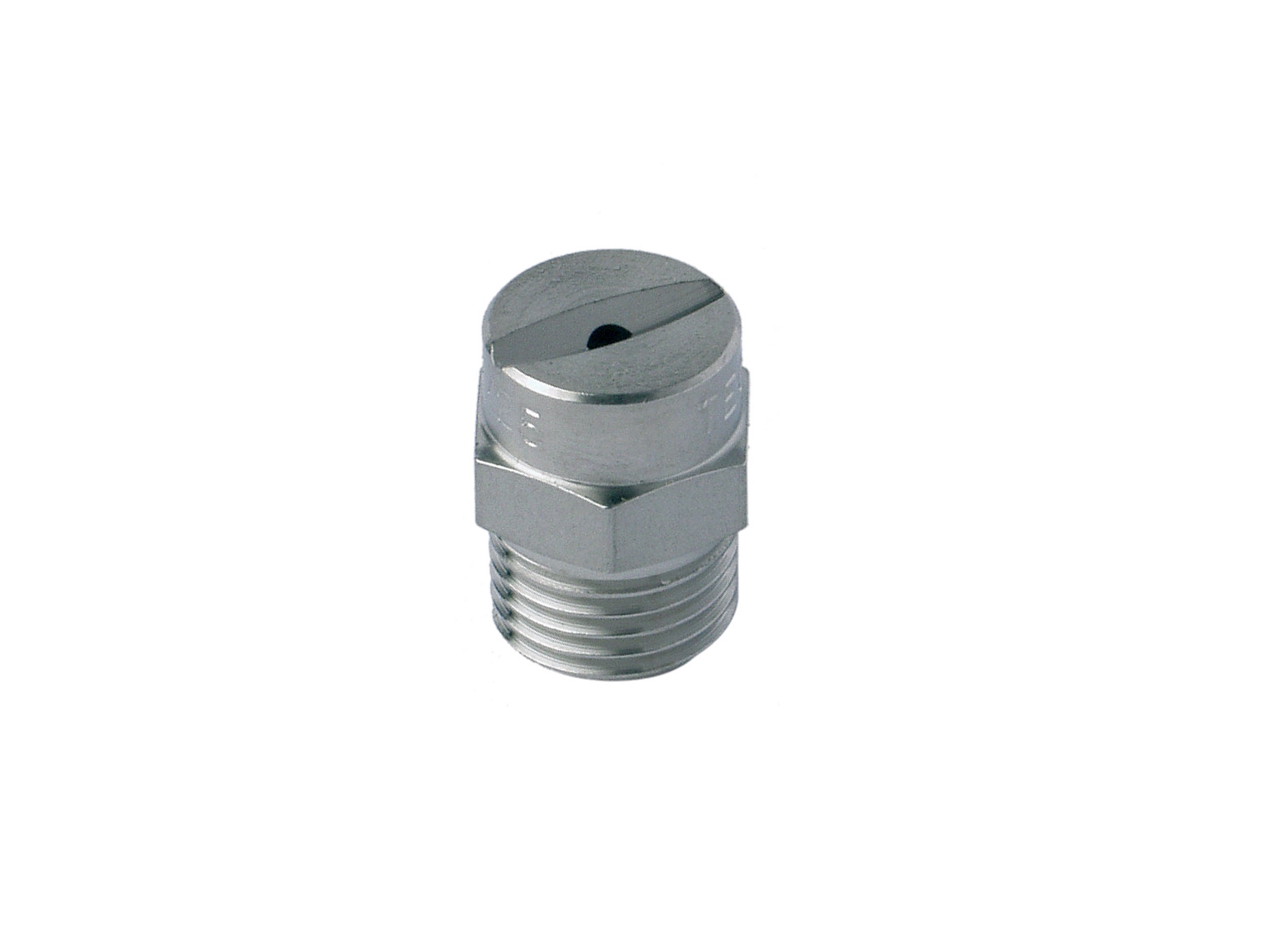 Flat jet nozzle type CD3 1/8"M index 02 brass