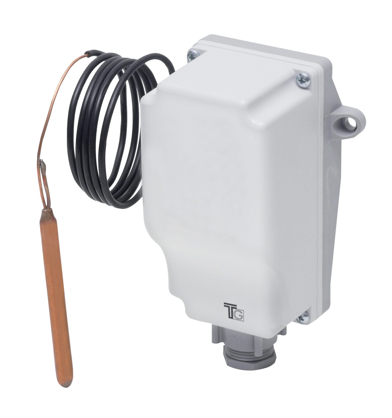 Aquastat capillary case 1m manual reset 100°C