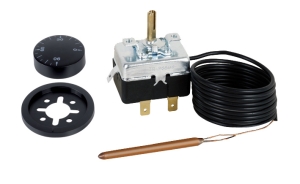 Aquastat external adjustment 0/90°C capillary 1.50M- kit