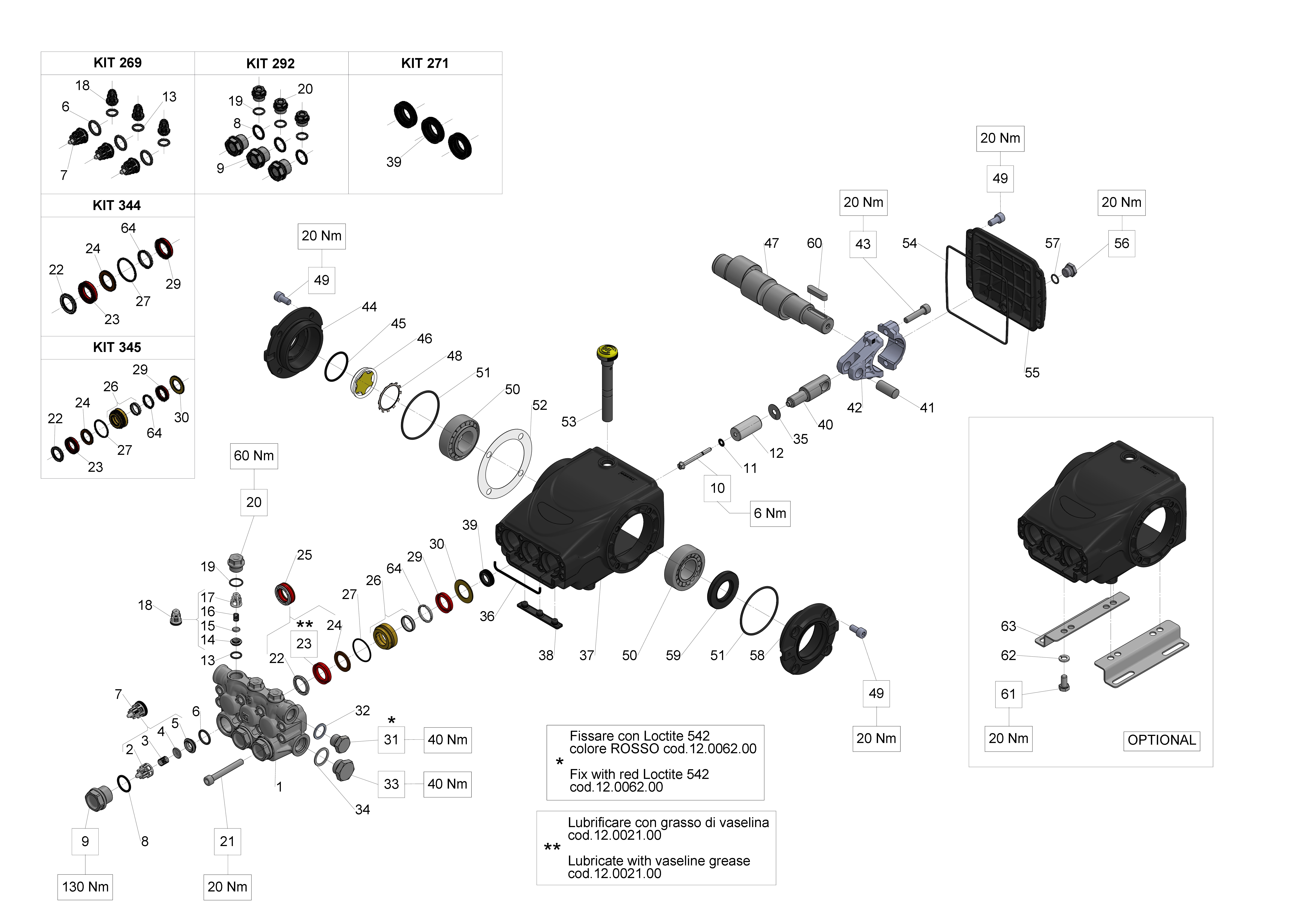 C3W2015 — Male shaft (key)