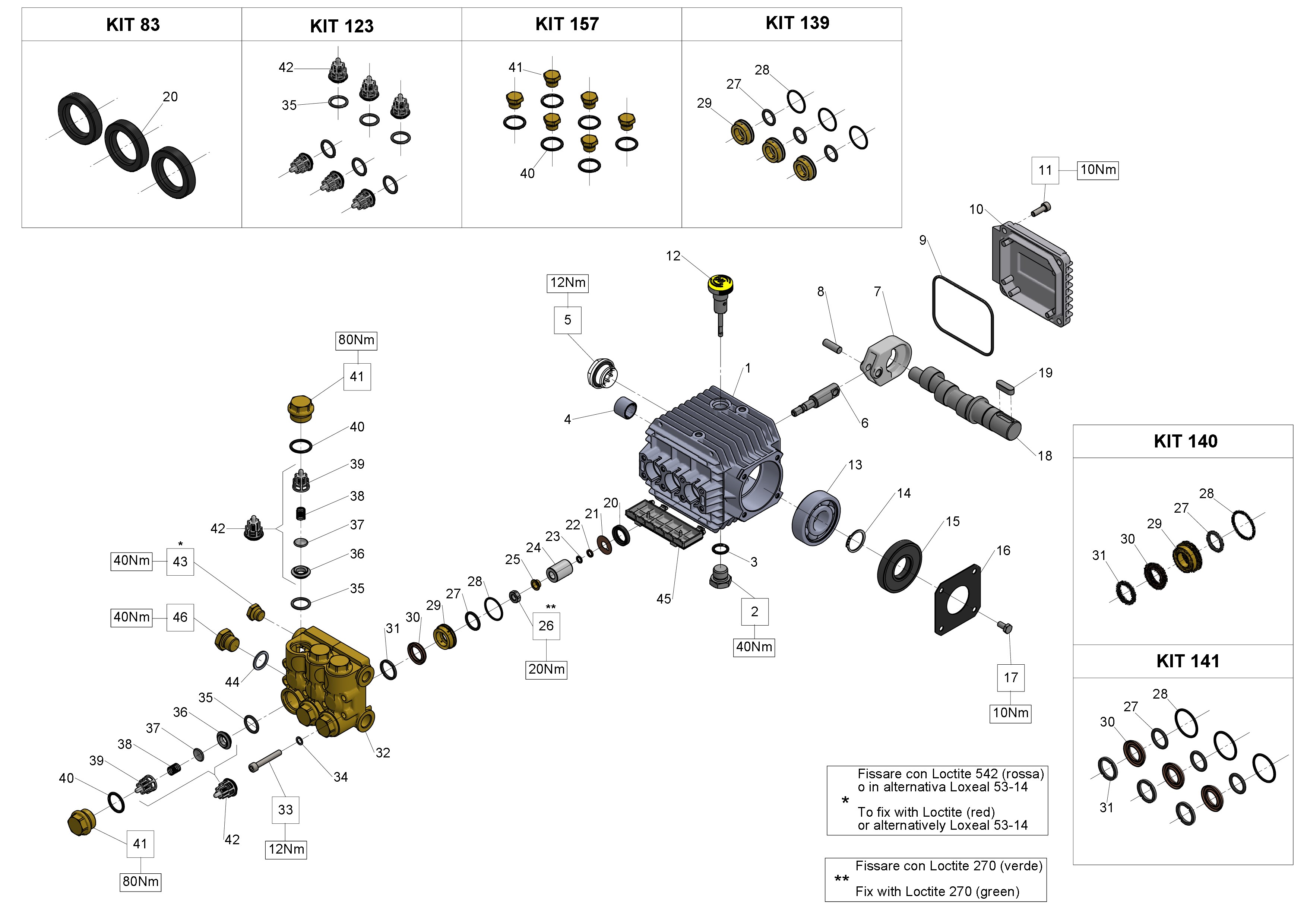 FE5108 — Male shaft (key) - GAS