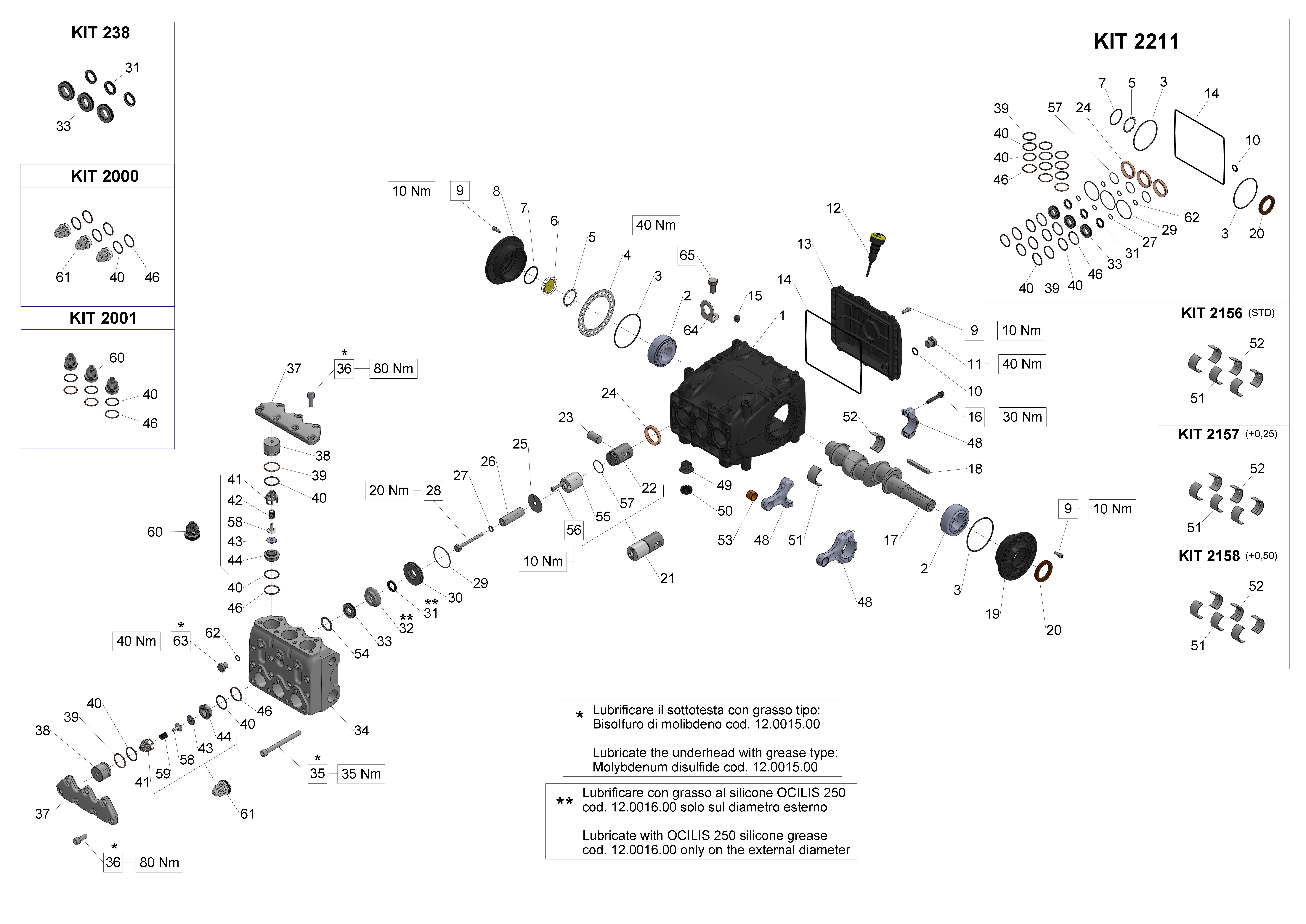 SN7030 — Male shaft (key) - GAS