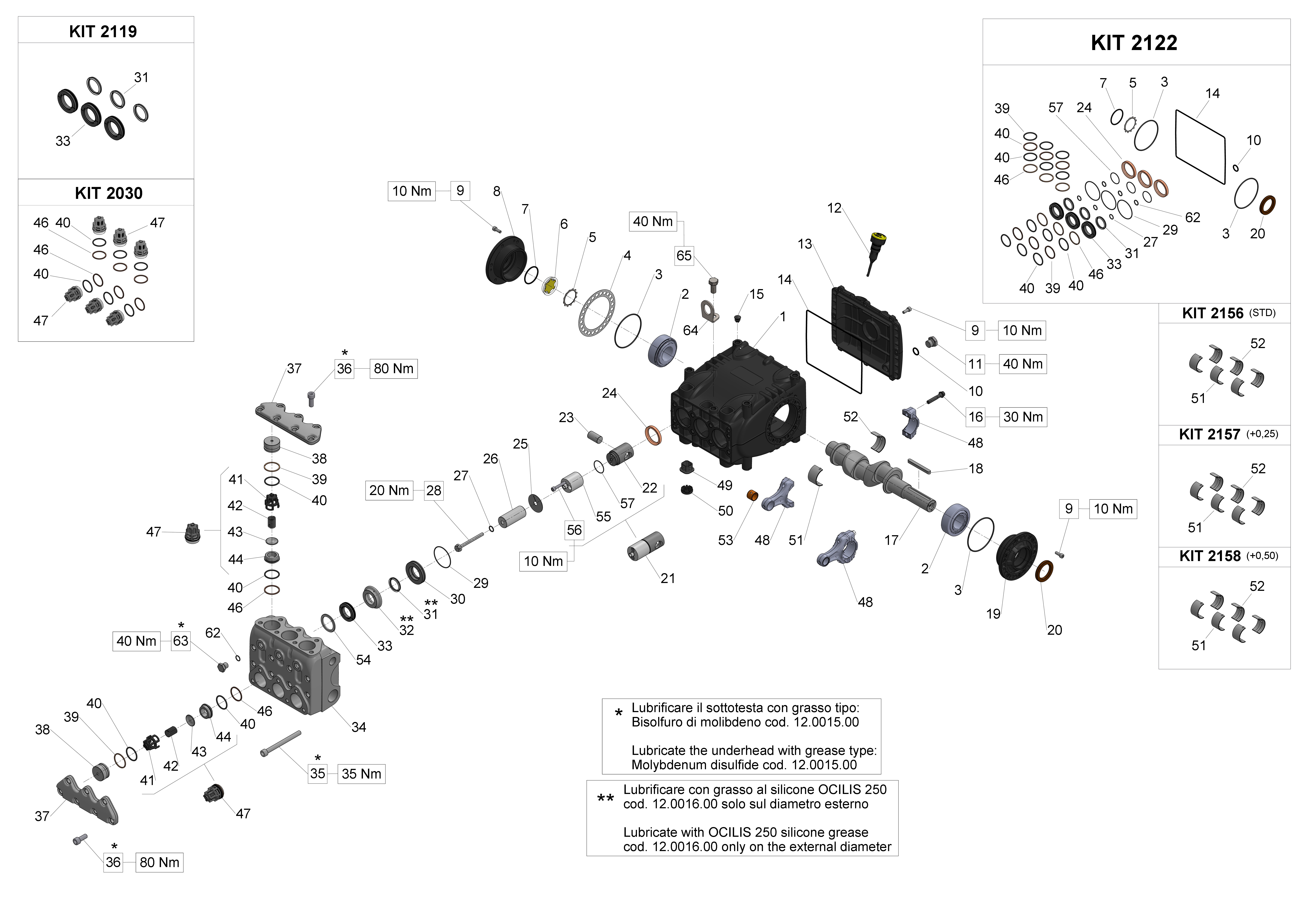 SN7061 — Male shaft (key) - GAS