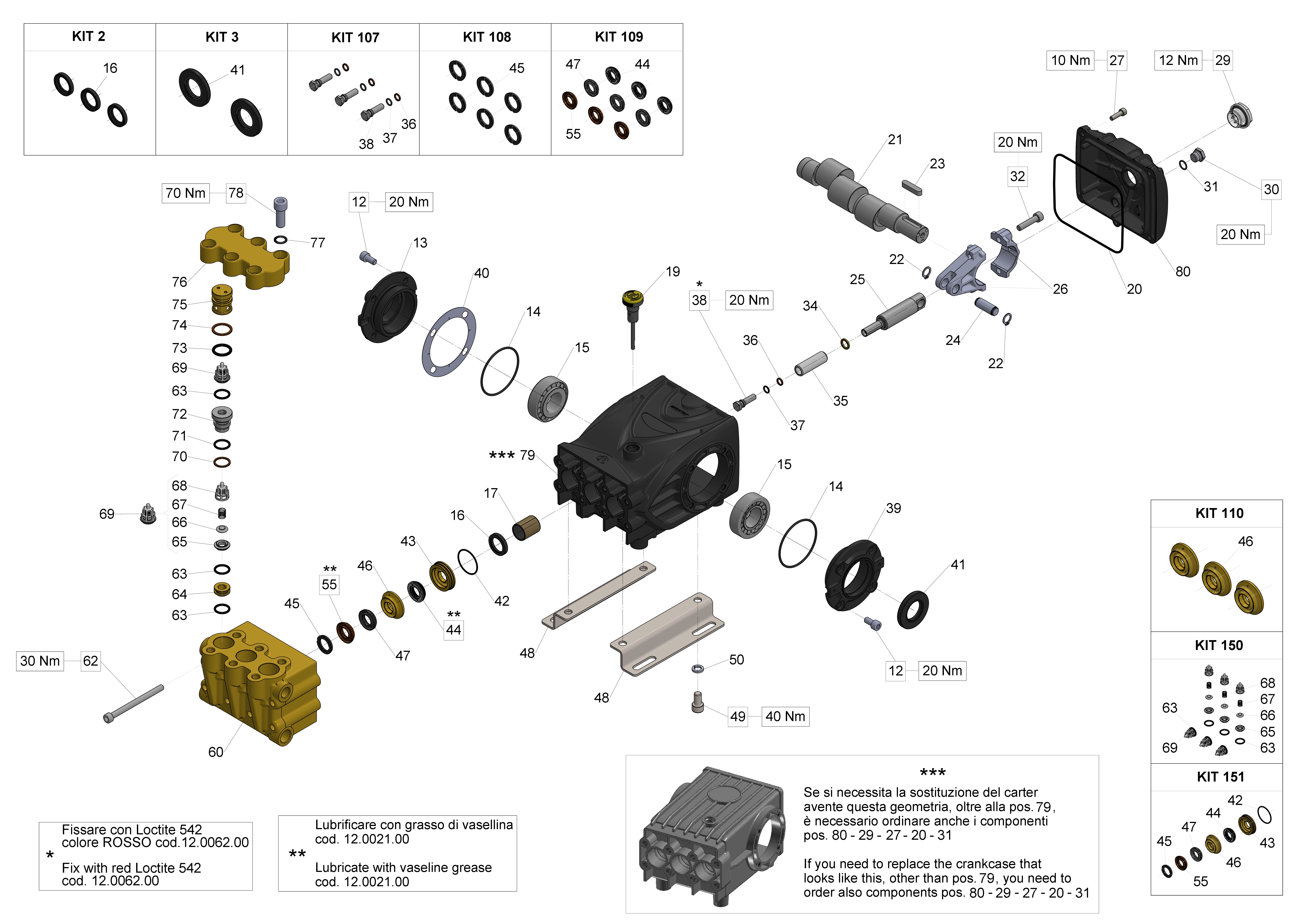 T5050 — Male shaft (key)