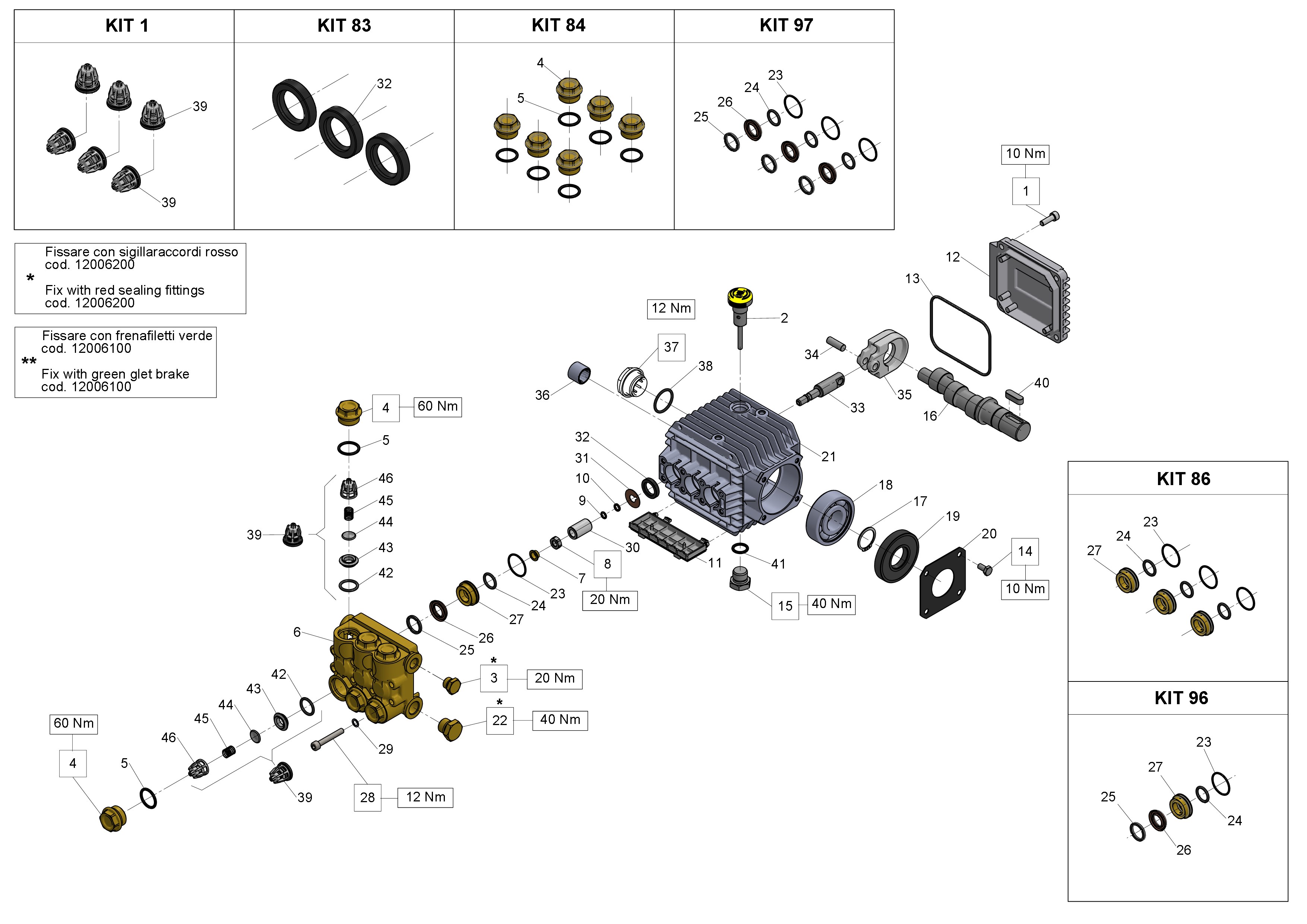 TT551 — Male shaft (key) - GAS