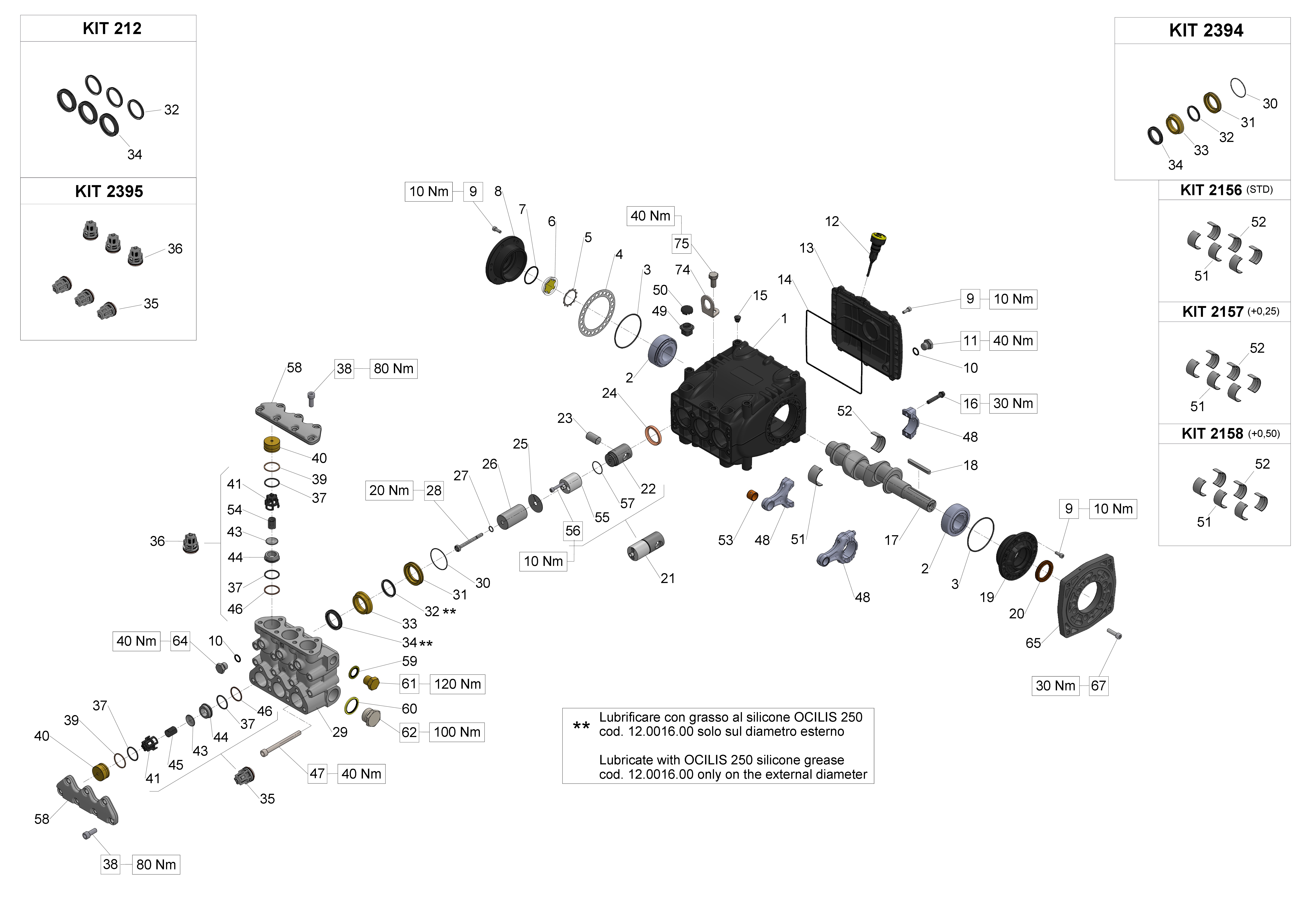 VHT7095 — Male shaft (key) - GAS