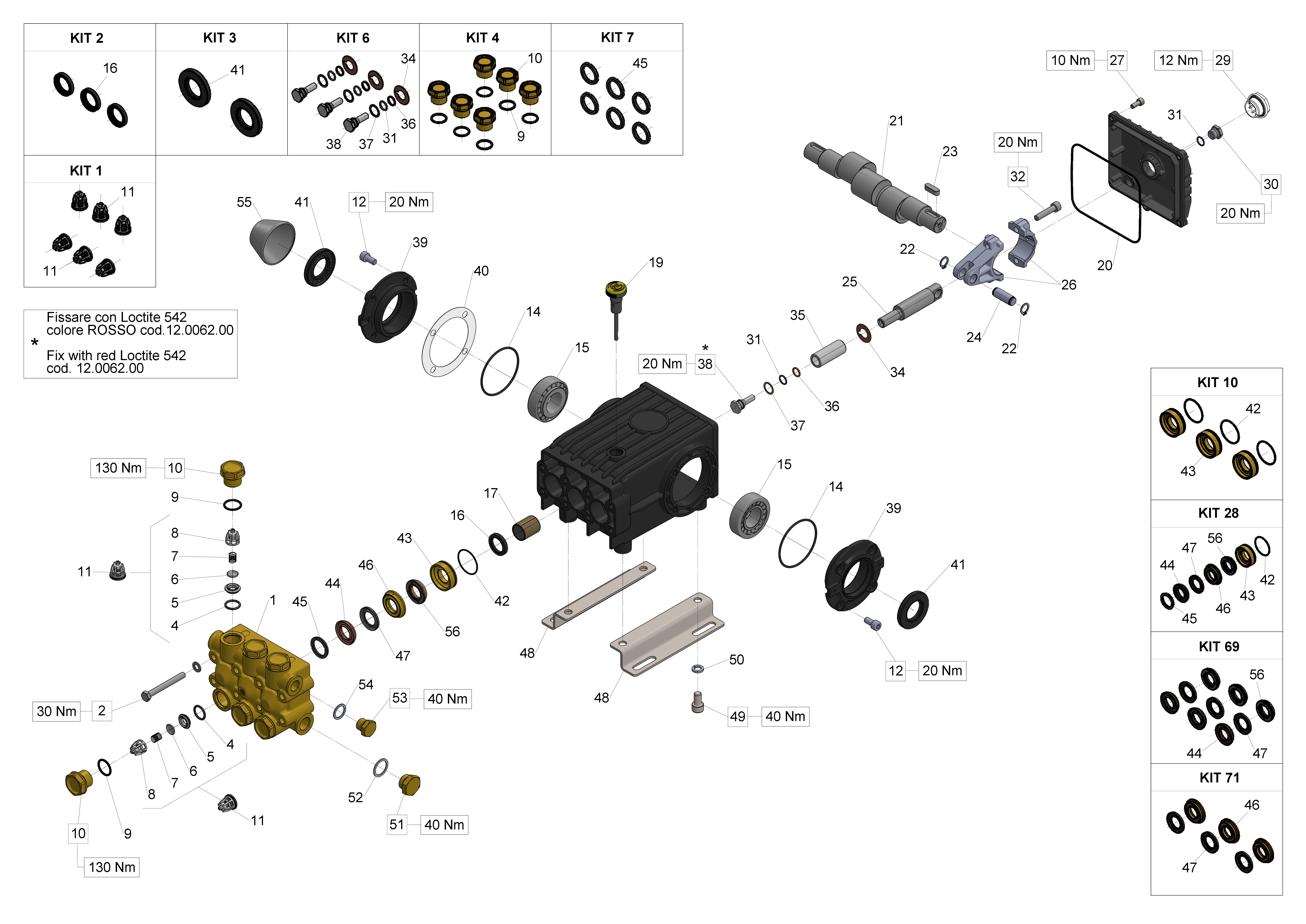 W101 — Male shaft (key)