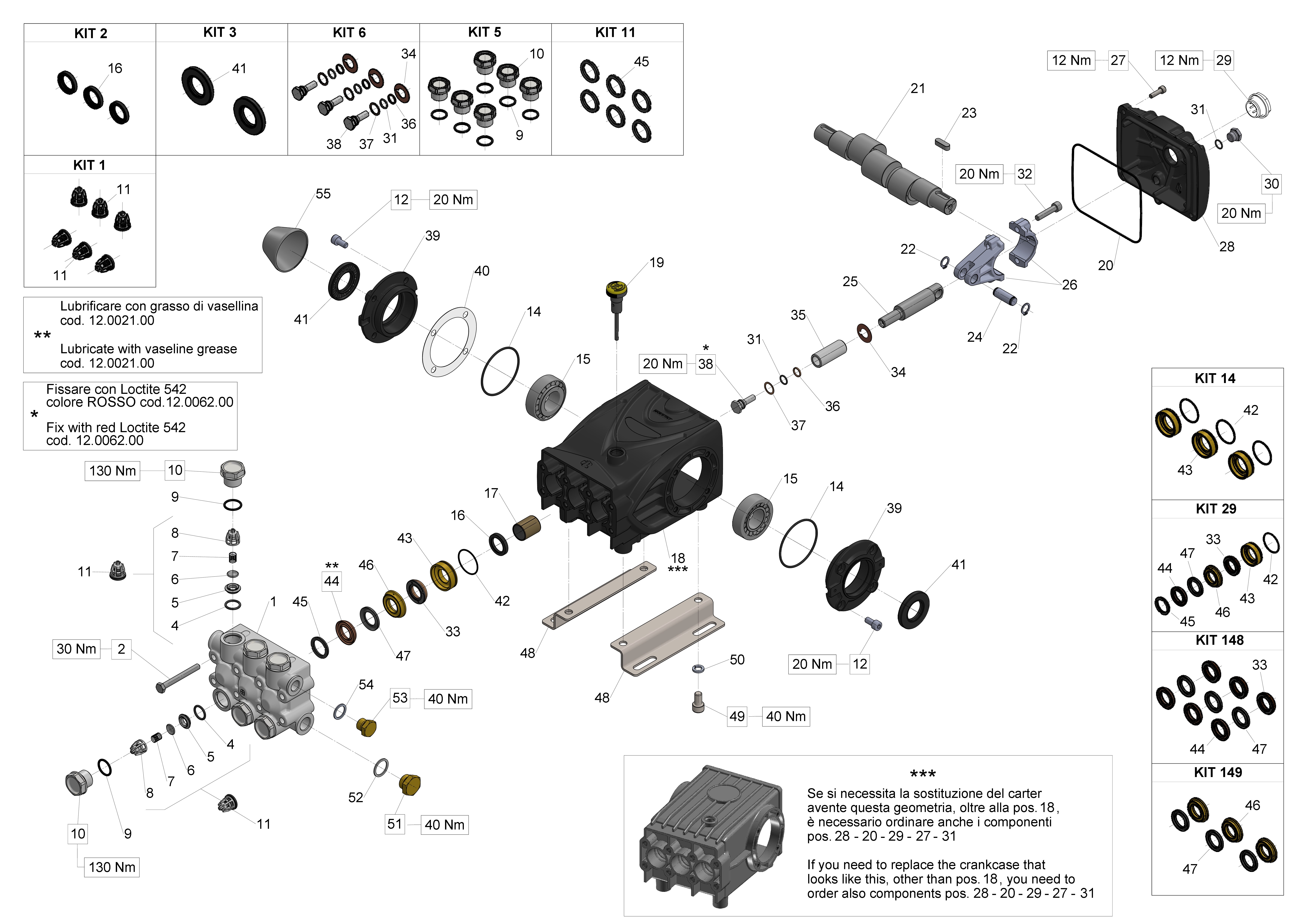 W162 — Male shaft (key)