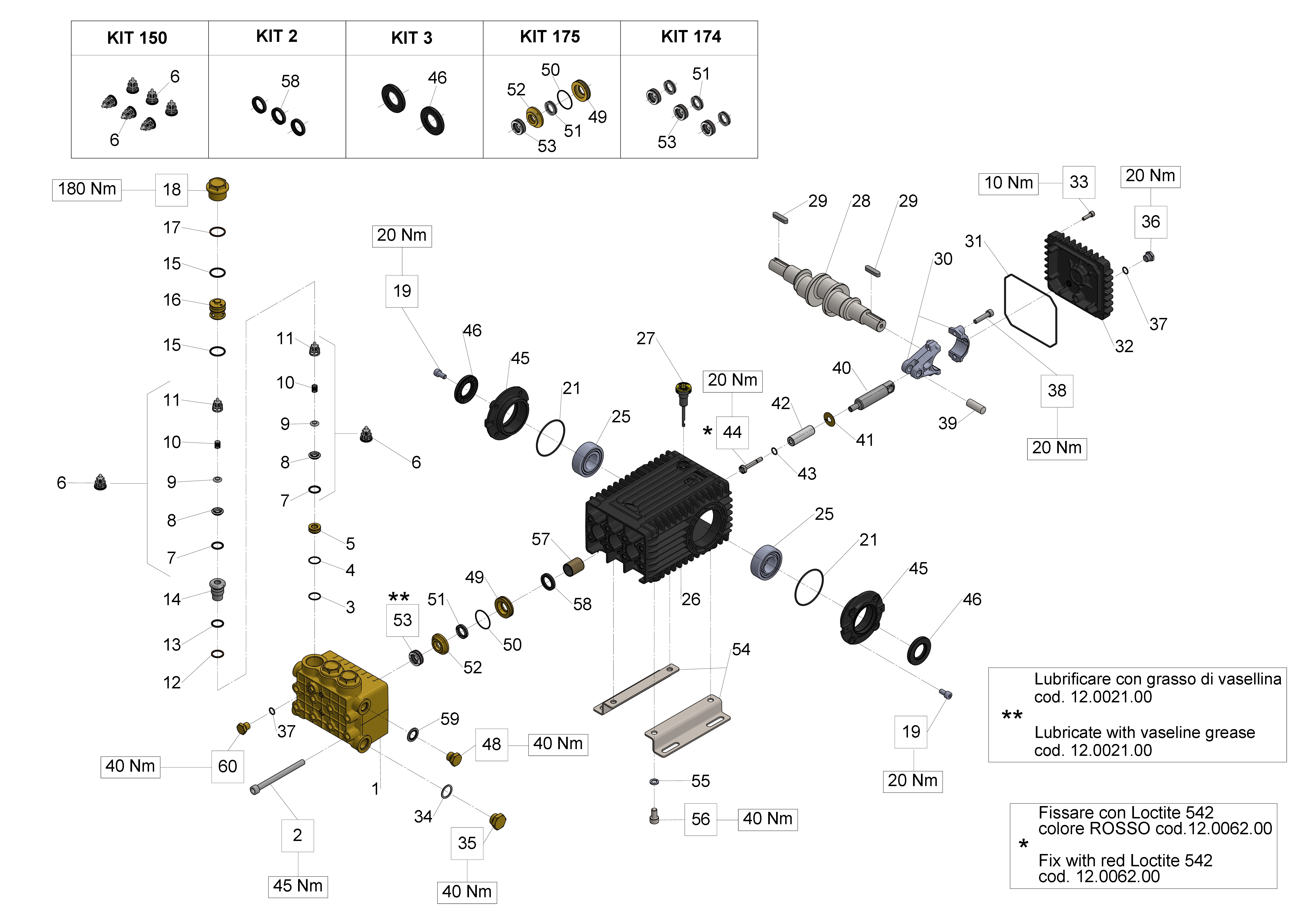 W4015 — Double male shaft (key)