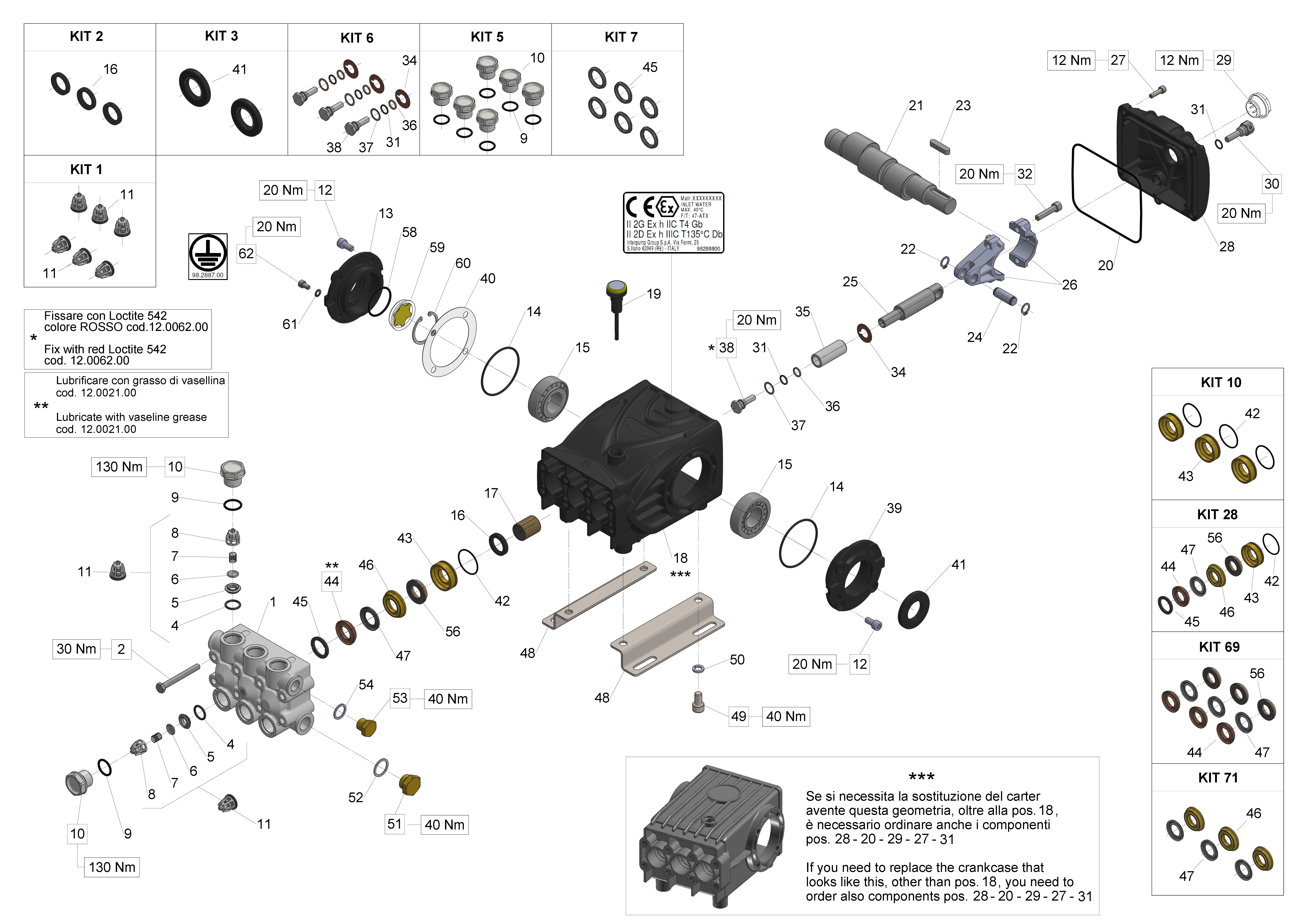 W922 — Male shaft (key)