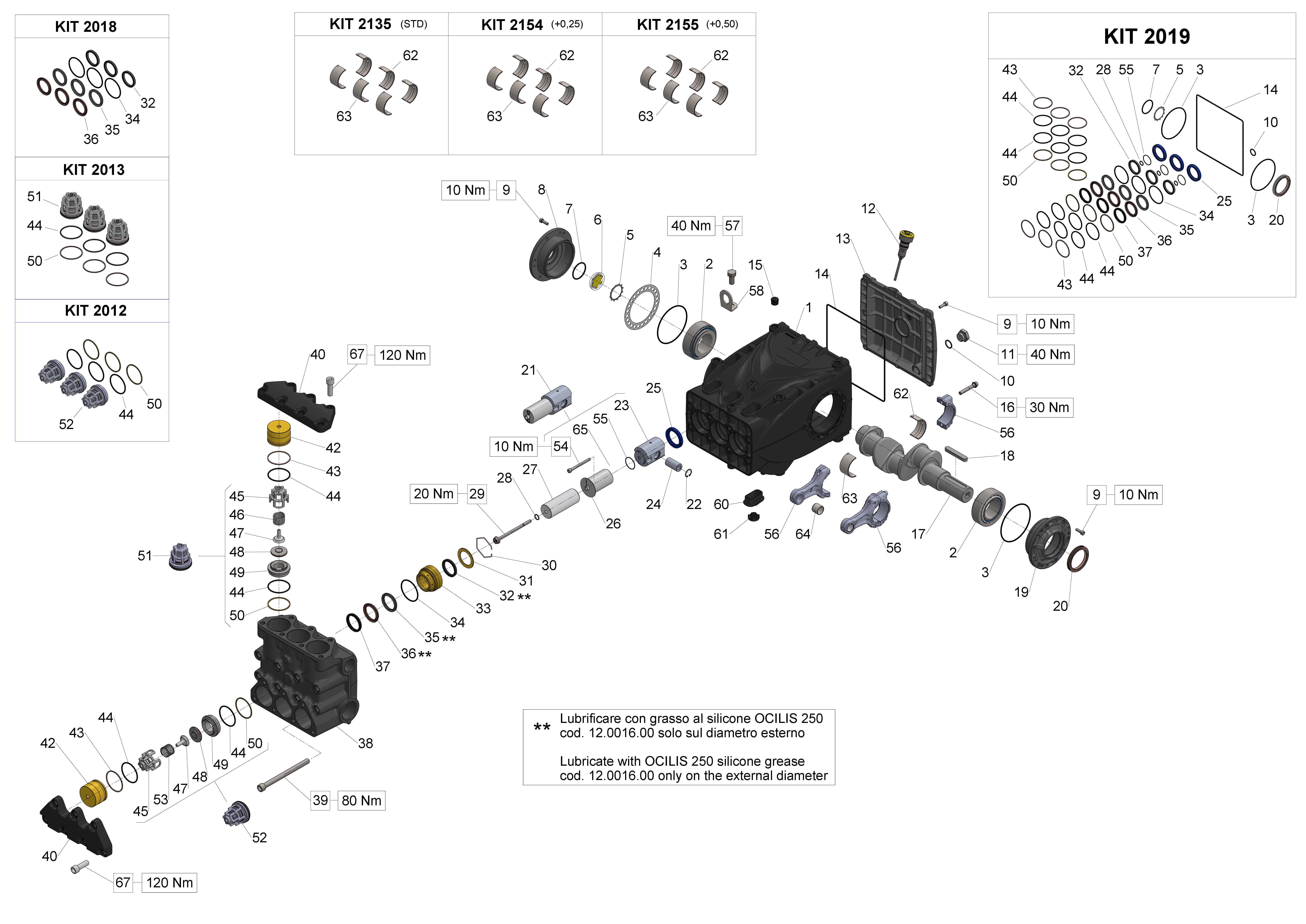 WK15 — Male shaft (key) - GAS